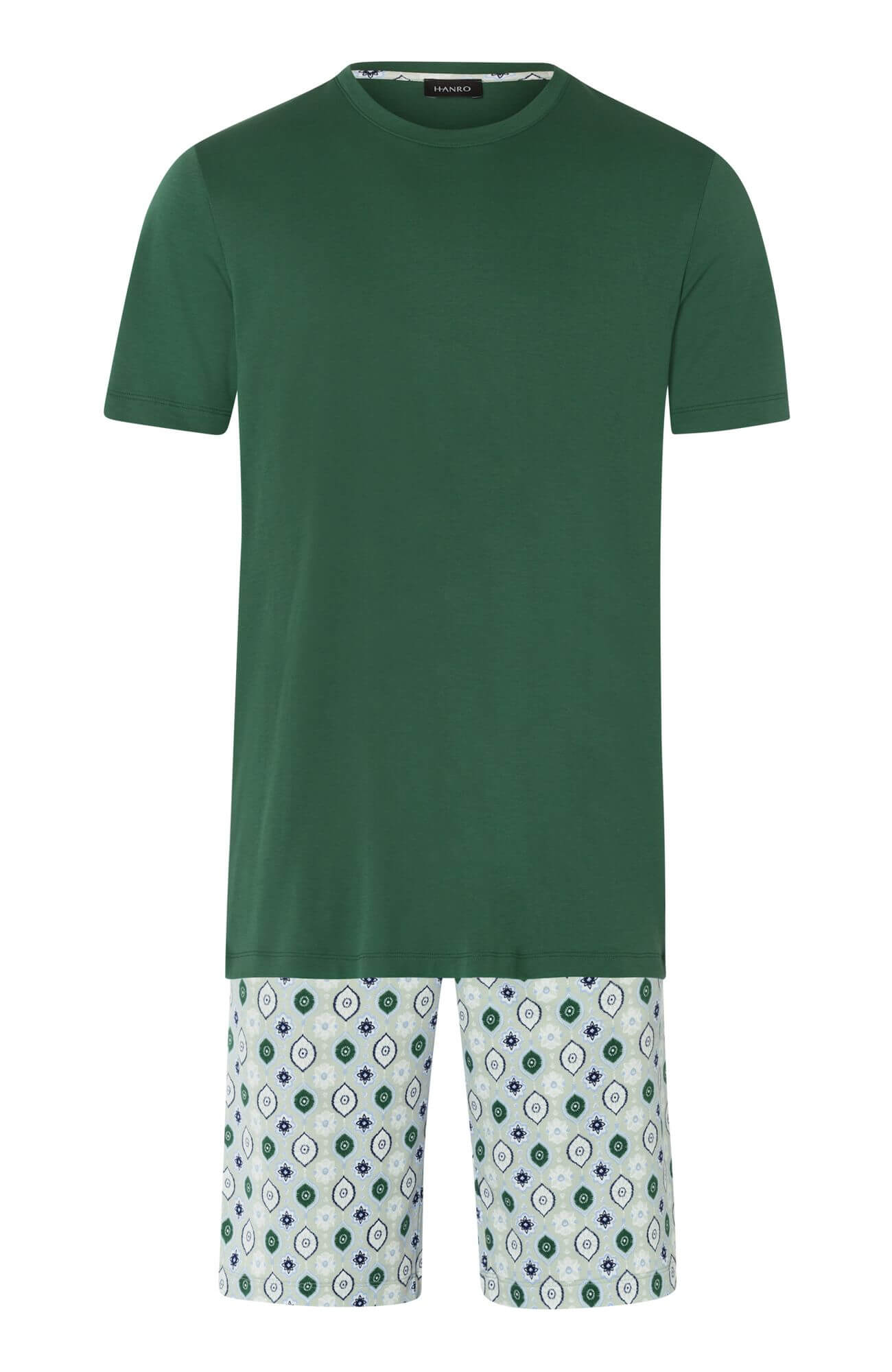 Пижама из 100% хлопка. Цвет Зеленый (071234)