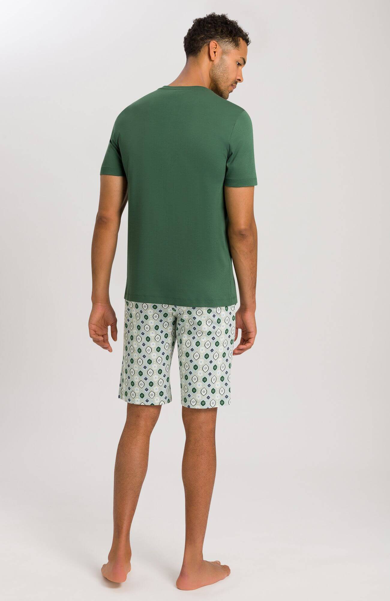 Пижама из 100% хлопка. Цвет Зеленый (071234)