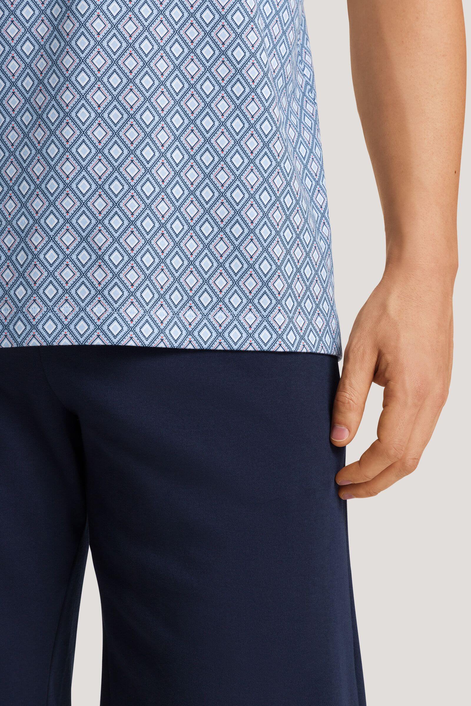 Пижама из 100% хлопка. Цвет Голубой (071252)