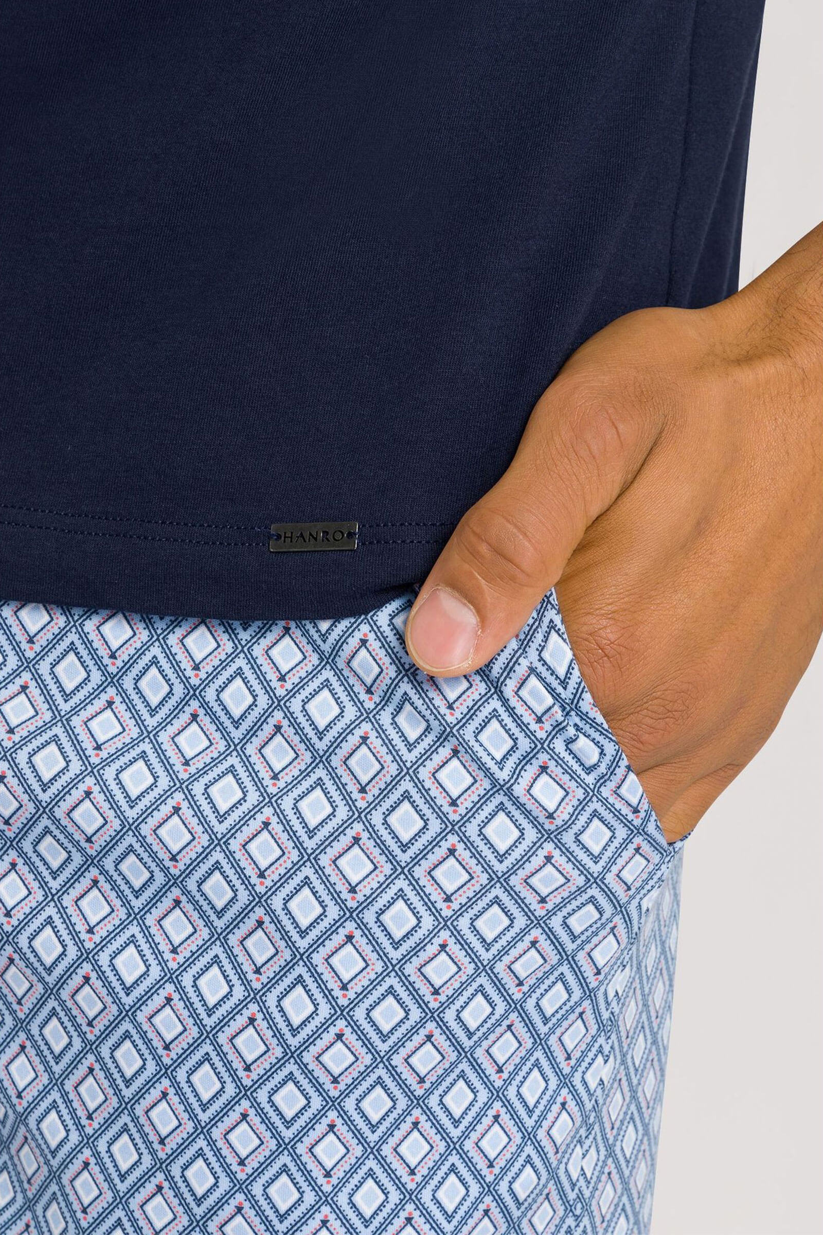 Пижама из 100% хлопка. Цвет Голубой (071252)