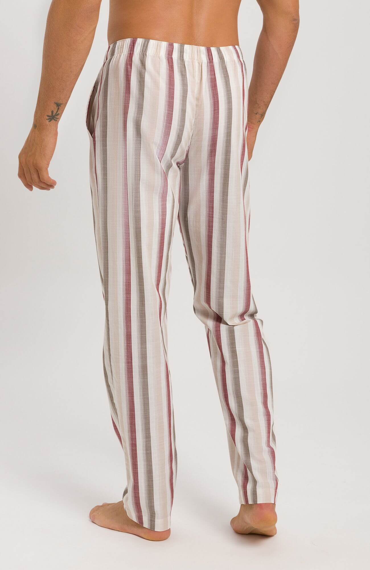 Пижамные брюки на завязках из 100% хлопка. Цвет Мультиколор (072876)