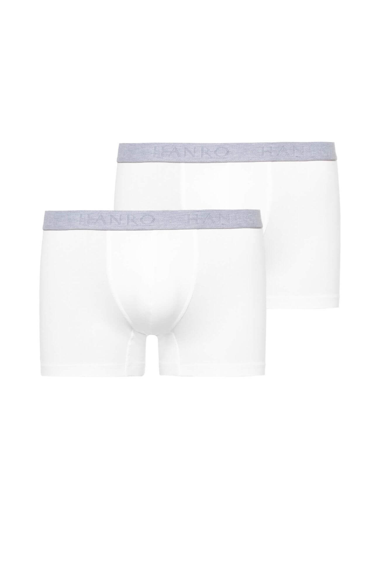 Комплект хлопковых боксеров-брифов. Цвет Белый (070101)