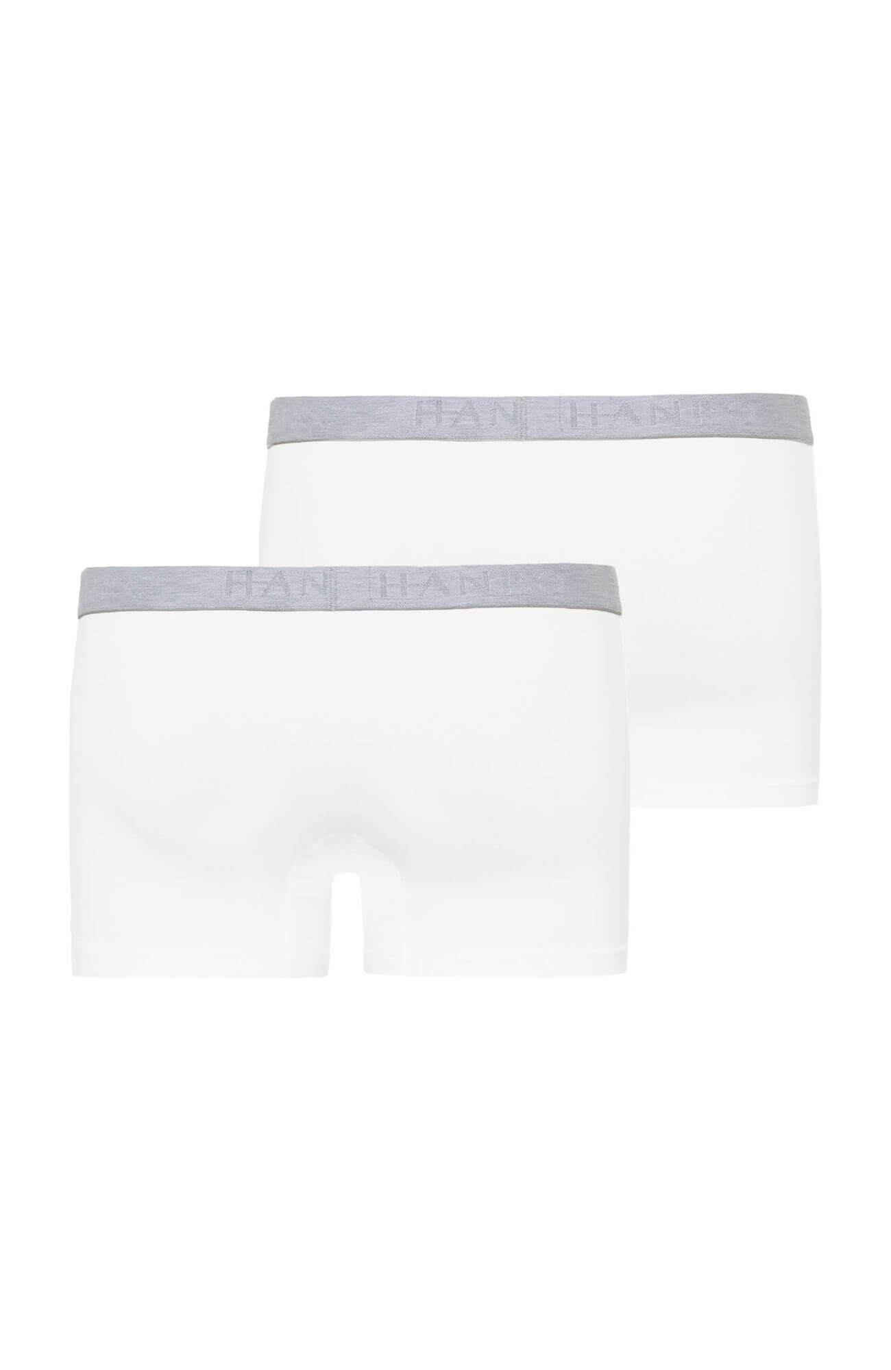 Комплект хлопковых боксеров-брифов. Цвет Белый (070101)