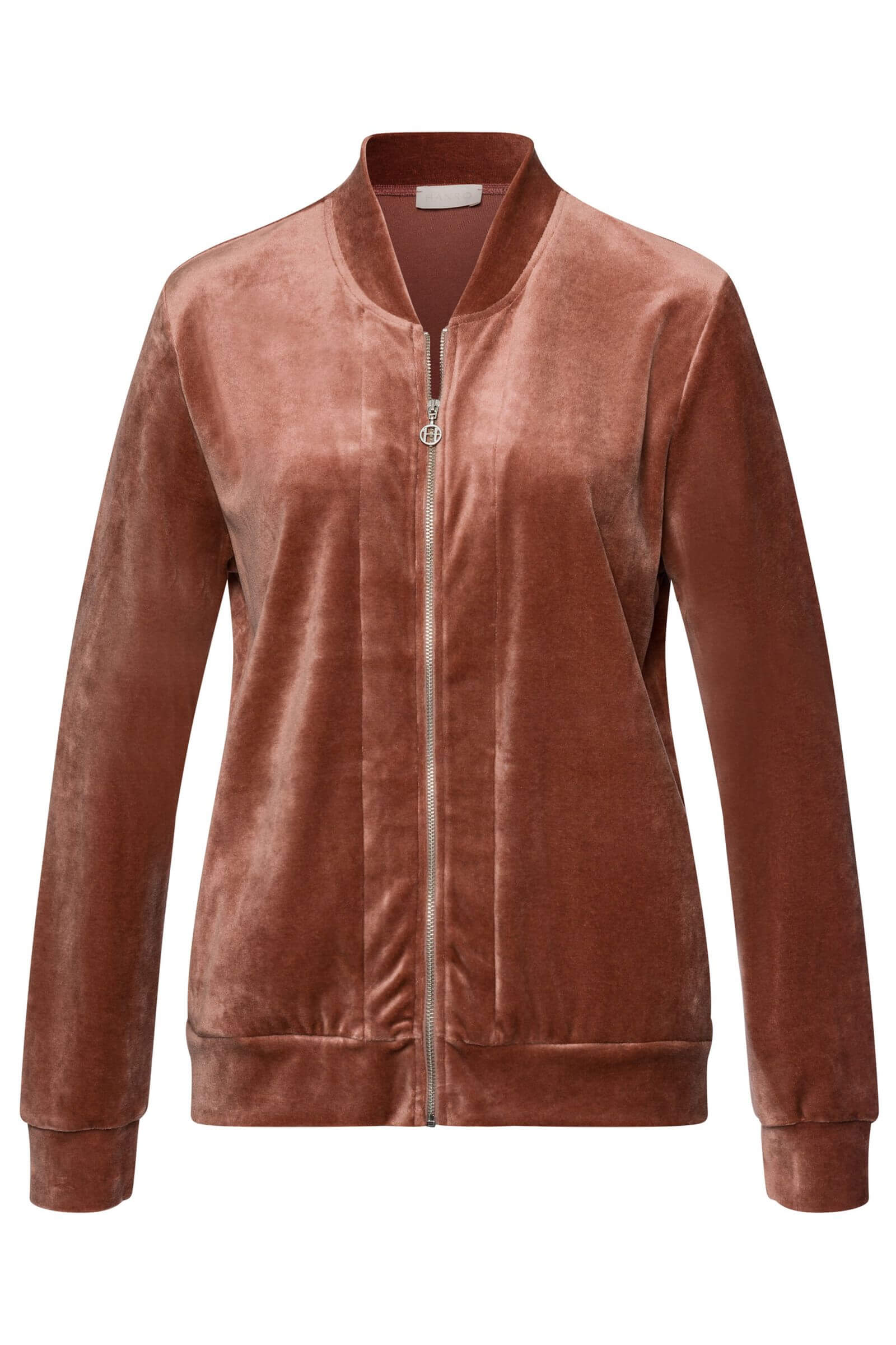 Толстовка из велюра. Цвет Коричневый (072348)