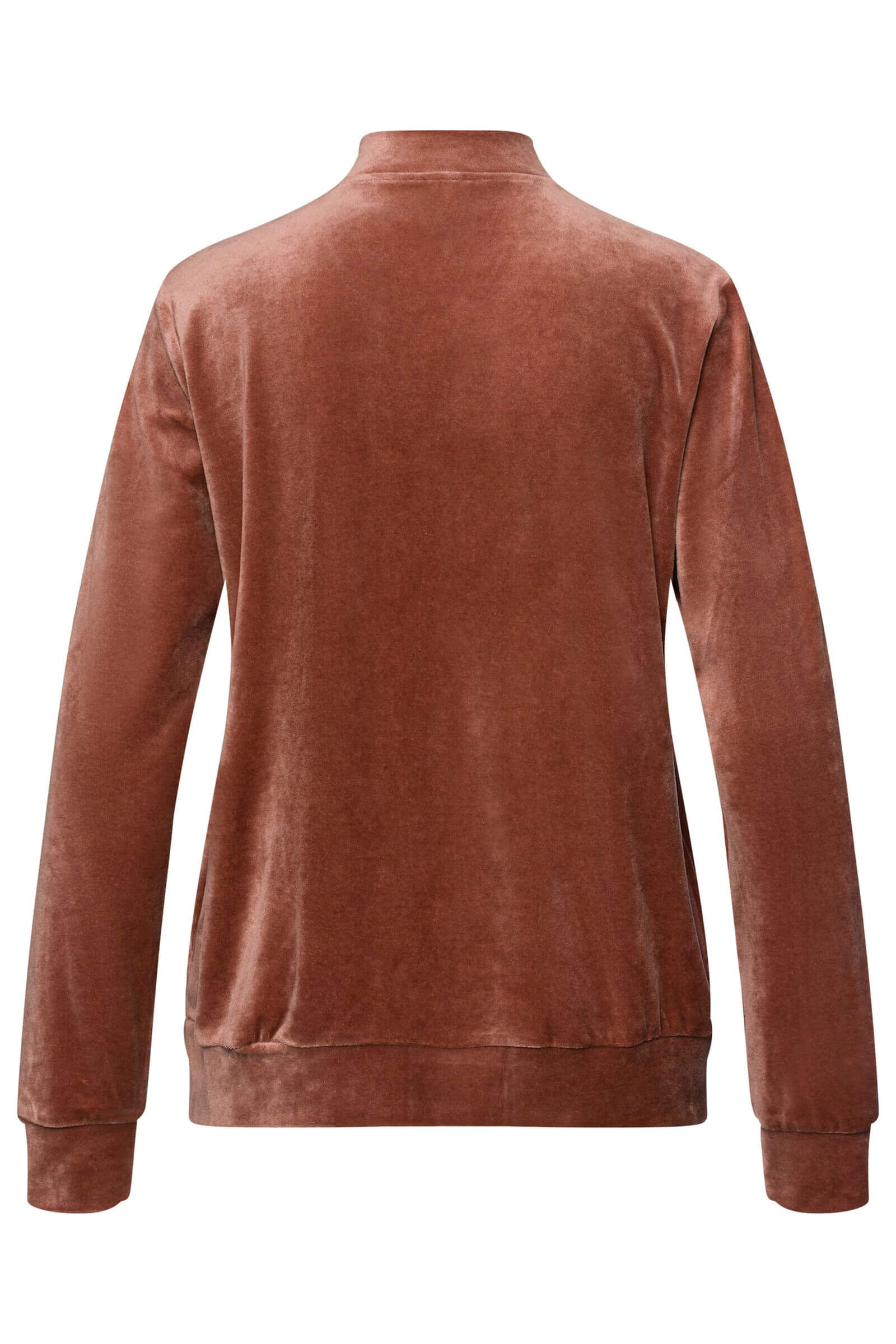 Толстовка из велюра. Цвет Коричневый (072348)