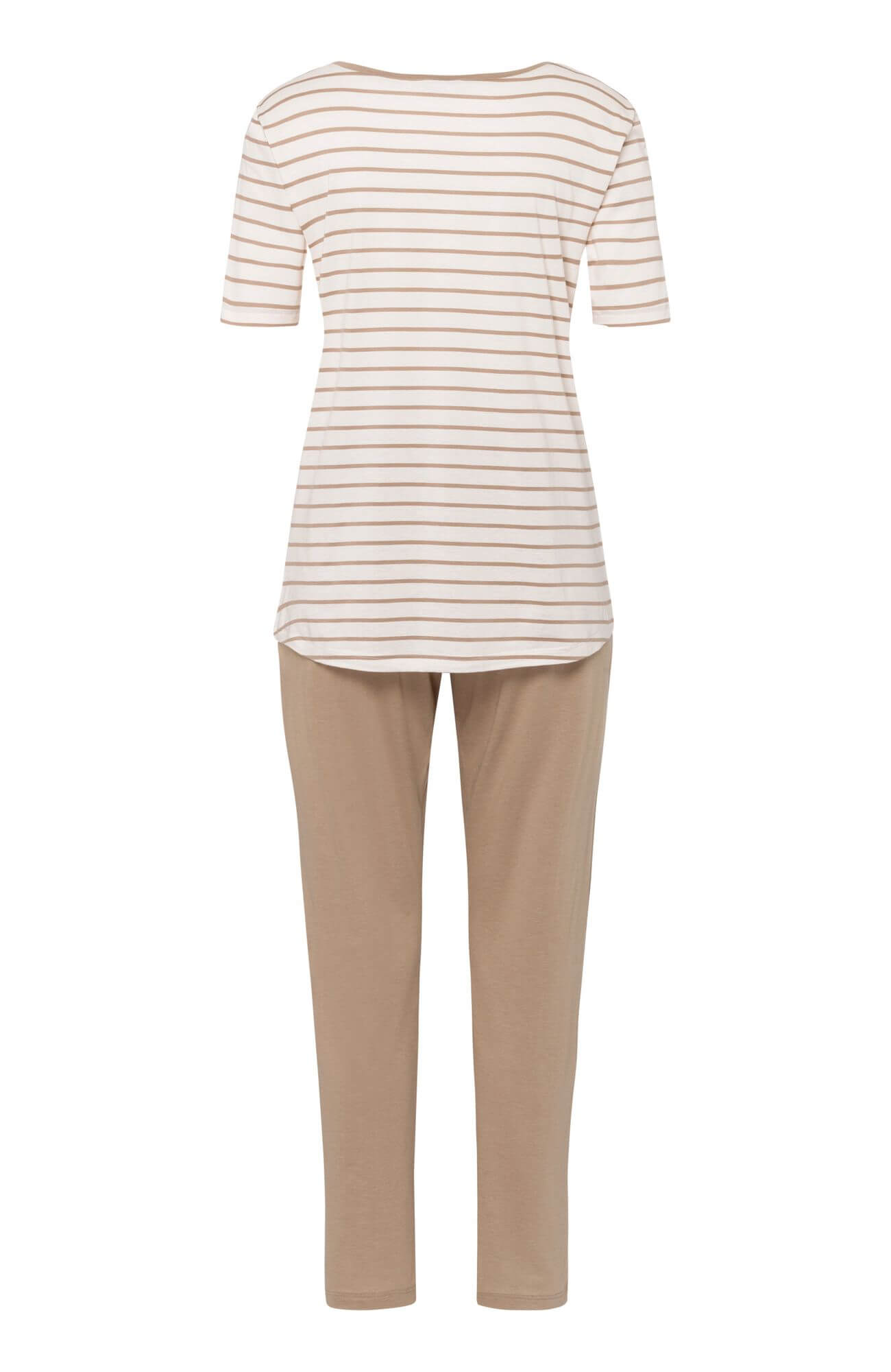 Пижама с коротким рукавом. Цвет Бежевый (072373)