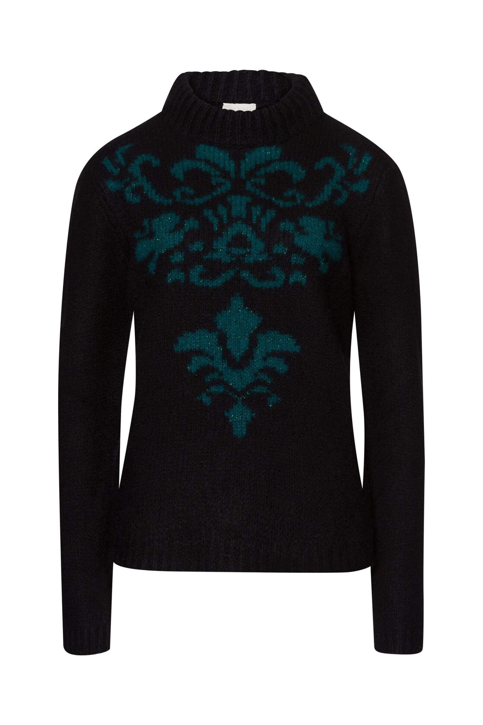 Шерстяной свитер. Цвет Черный (072554)