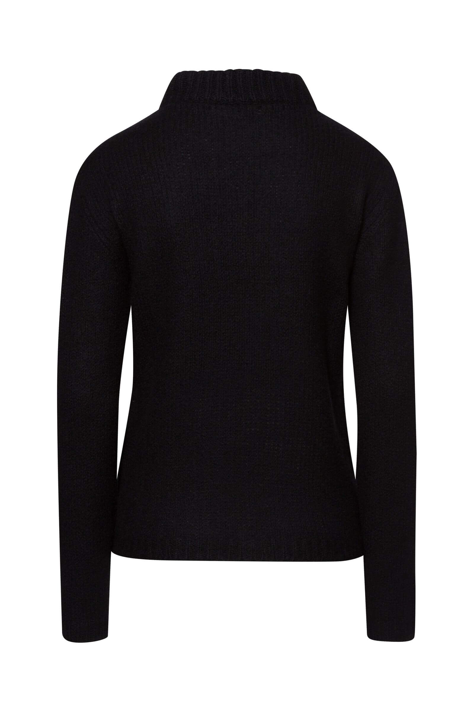 Шерстяной свитер. Цвет Черный (072554)