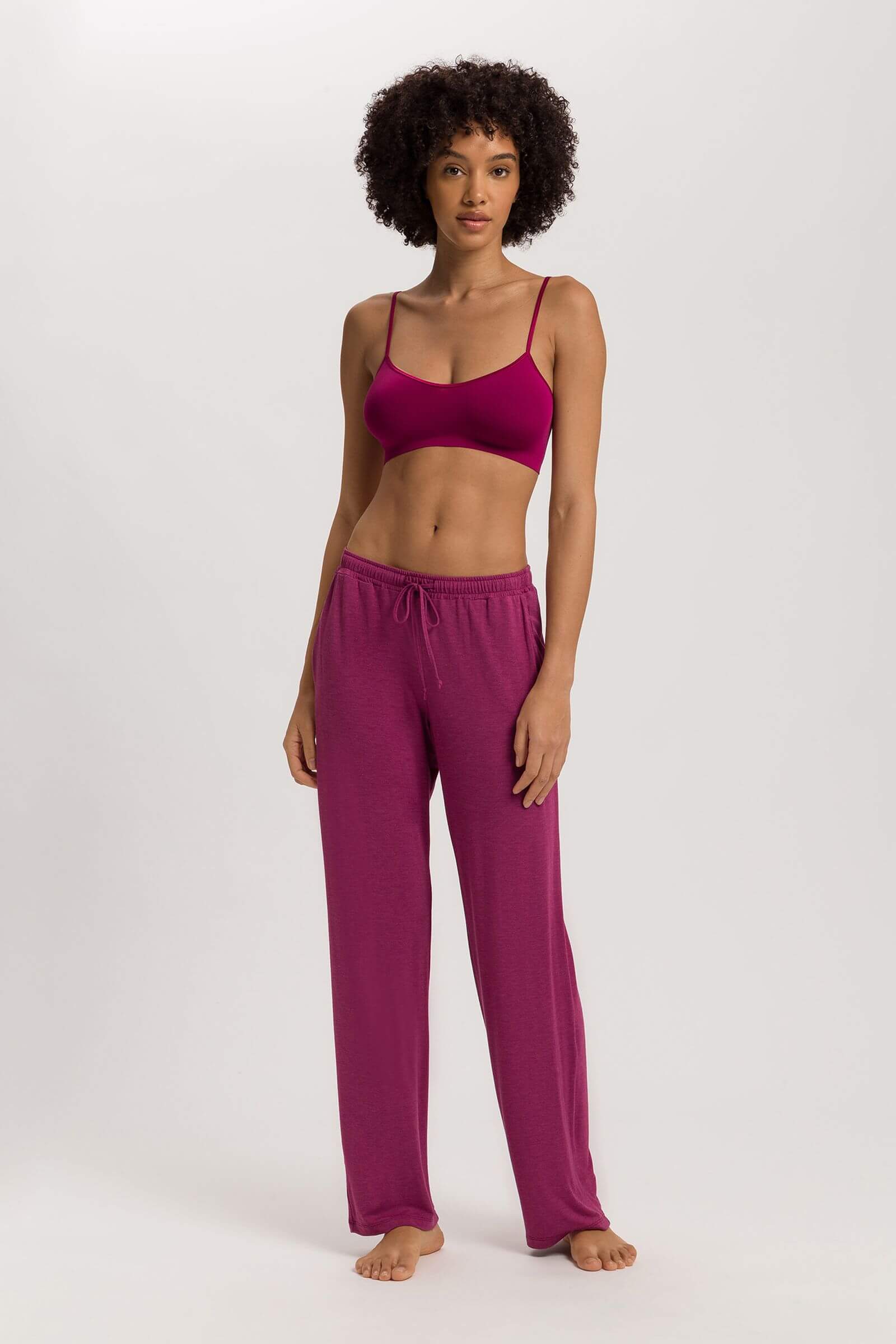 Бесшовный кроп-топ. Цвет Фуксия (072473)