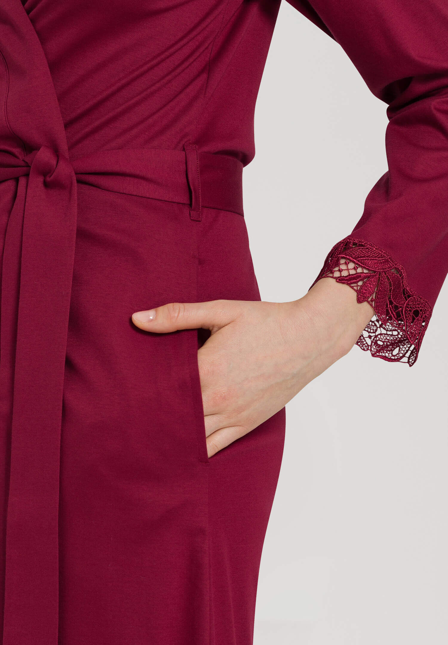 Халат. Цвет Бордовый (072459)