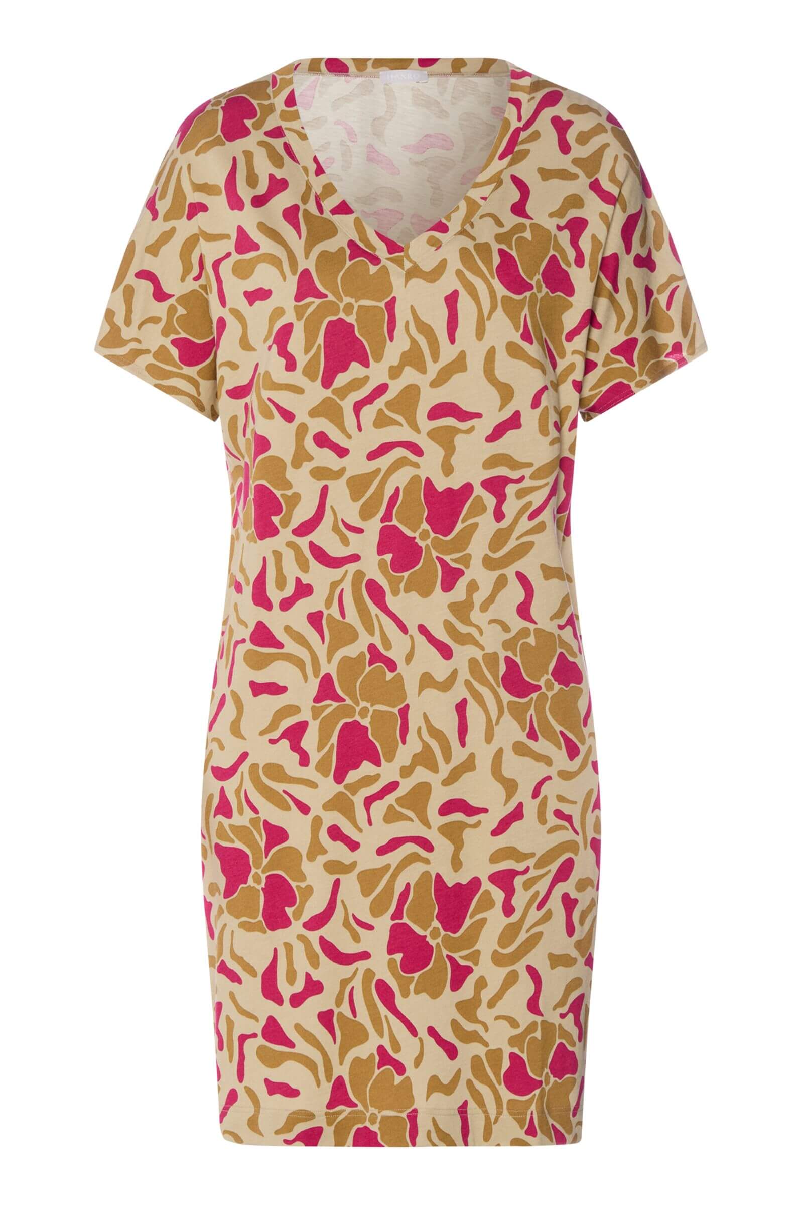 Ночная сорочка из смесовой ткани. Цвет Бежевый (073073)