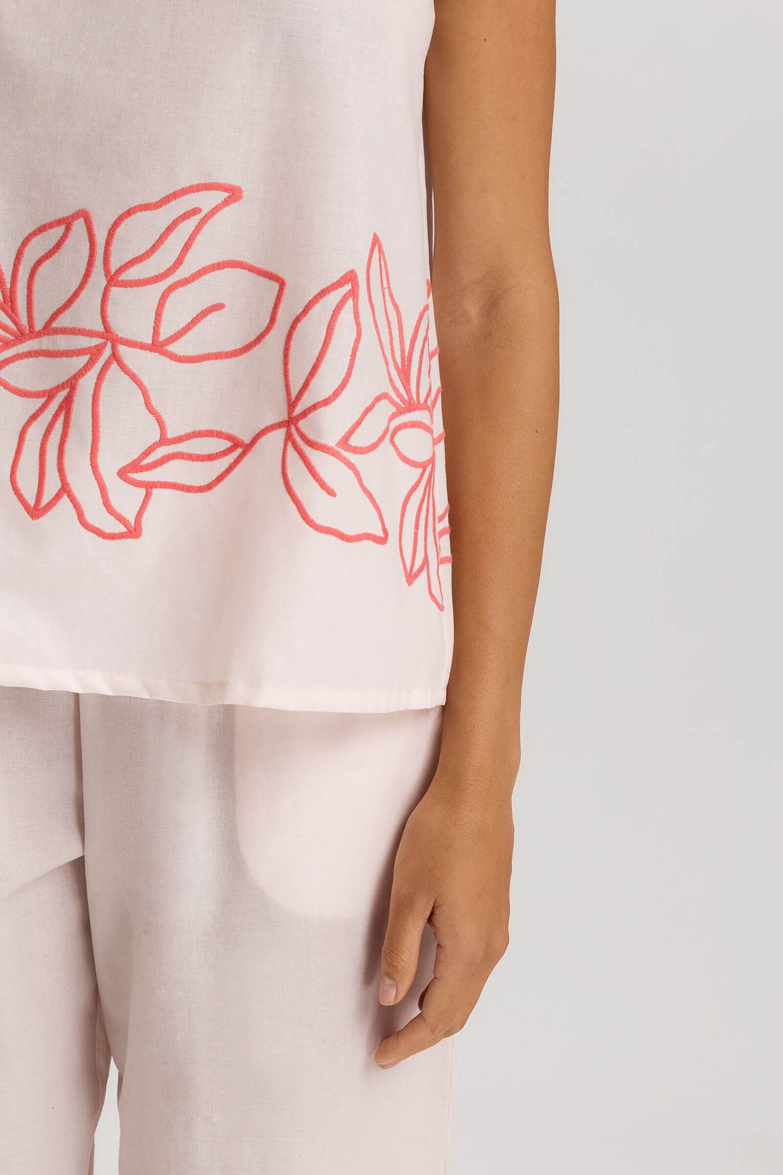 Пижамный топ из органического хлопка. Цвет Кремовый (072337)