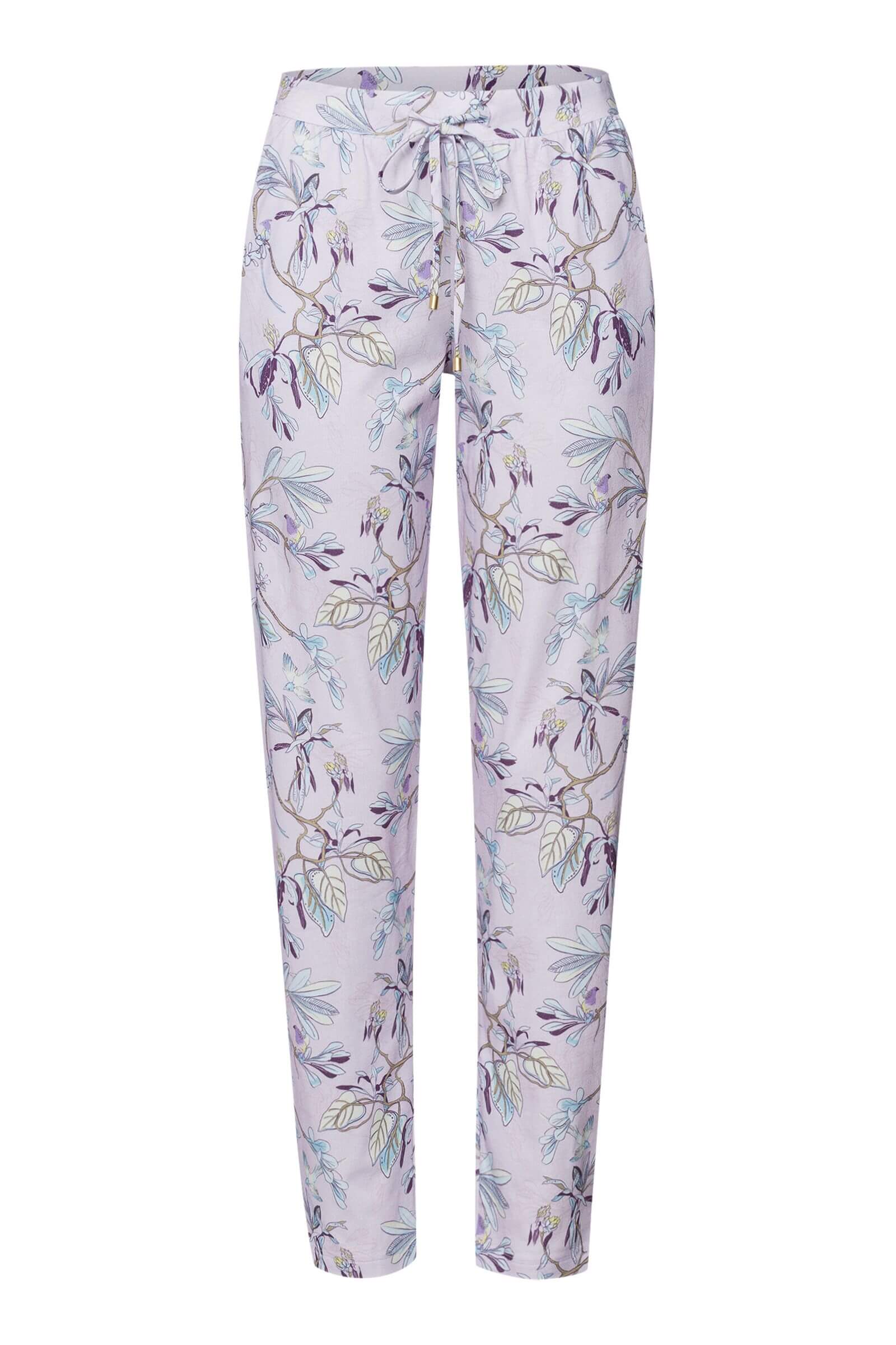 Пижамные брюки из джерси на завязках. Цвет Фиолетовый (073059)