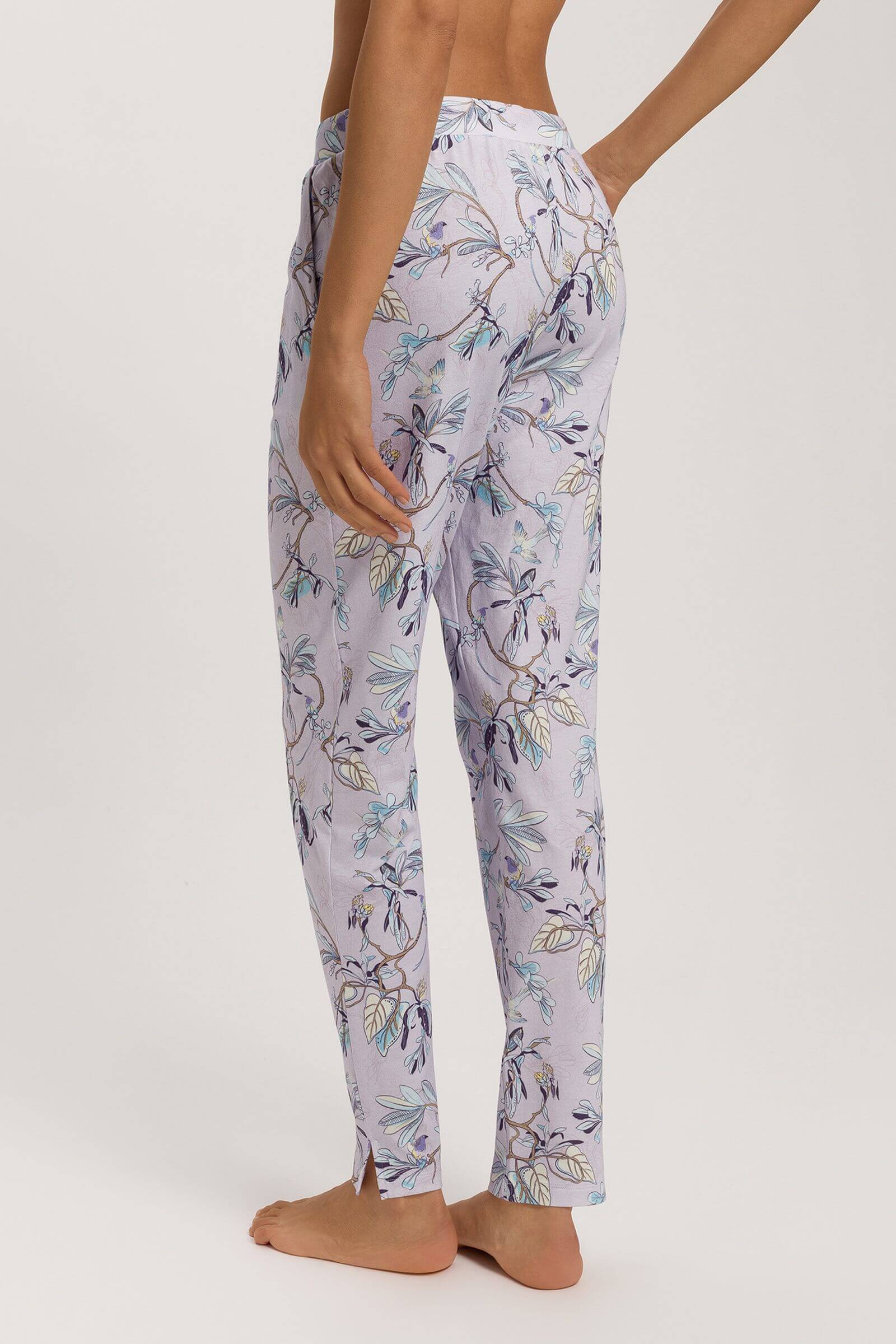 Пижамные брюки из джерси на завязках. Цвет Фиолетовый (073059)