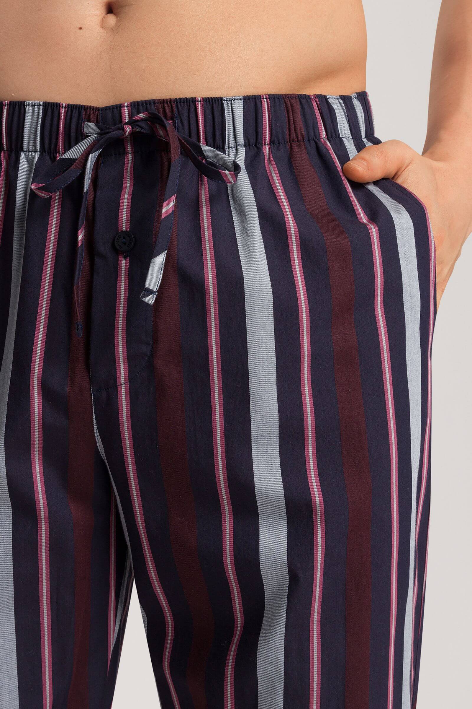 Пижамные брюки на завязках из 100% хлопка. Цвет Мультиколор (072888)