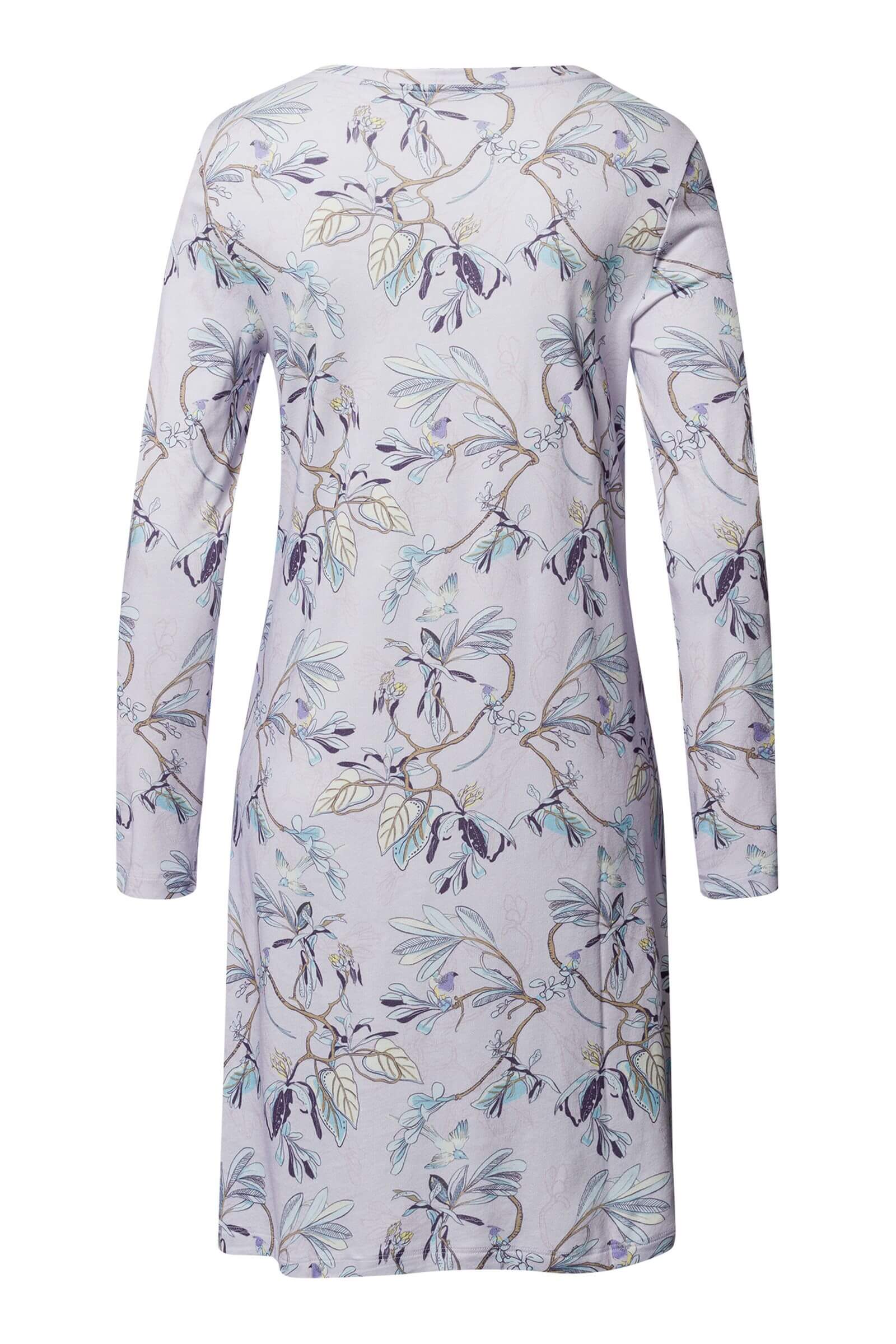 Ночная сорочка с длинным рукавом. Цвет Фиолетовый (073059)