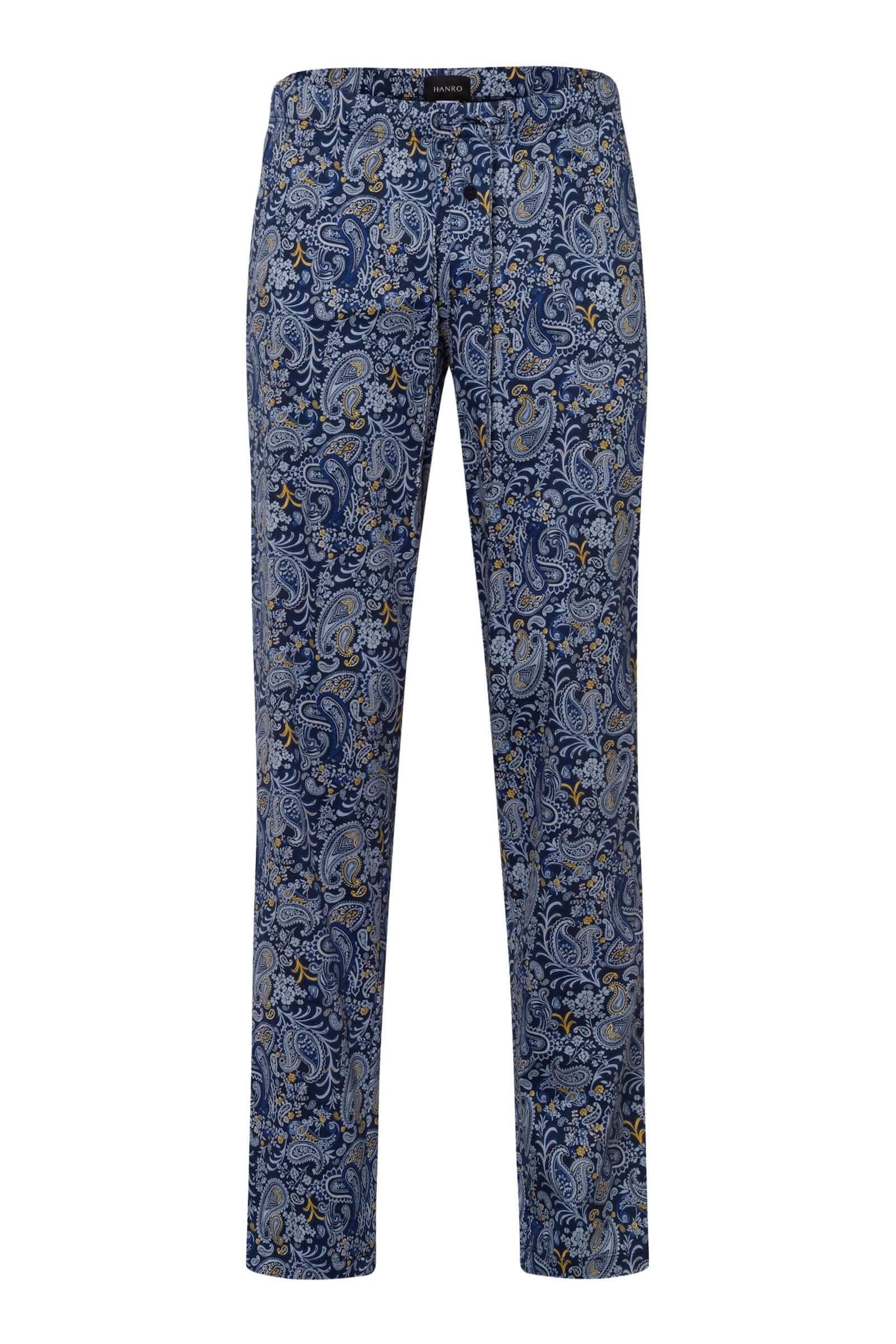 Пижамные брюки из 100% хлопка. Цвет Синий (072884)