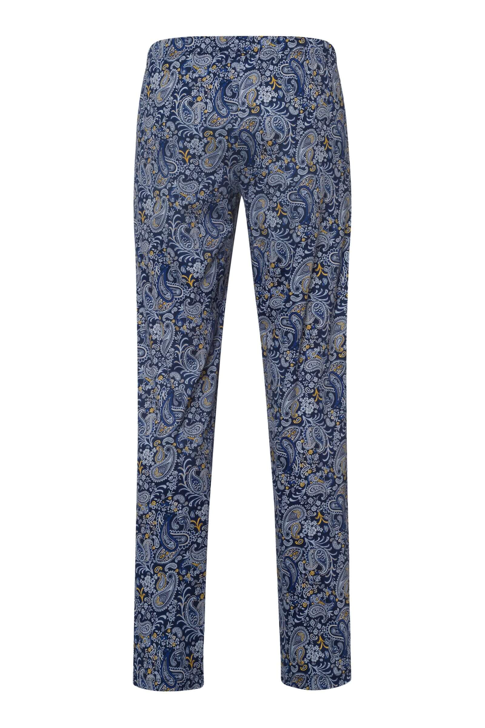 Пижамные брюки из 100% хлопка. Цвет Синий (072884)