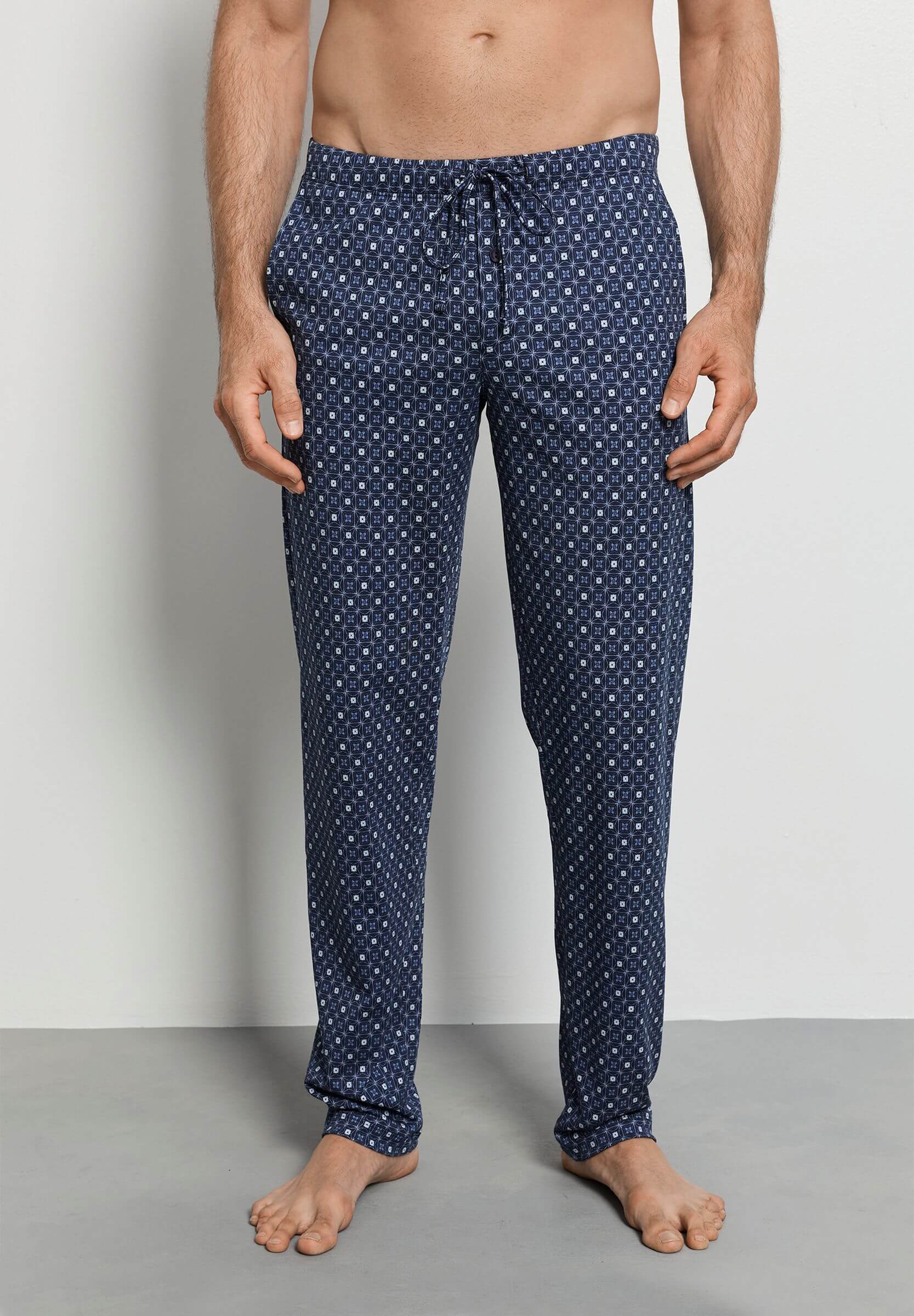 Пижамные брюки из 100% хлопка. Цвет Синий (073100)