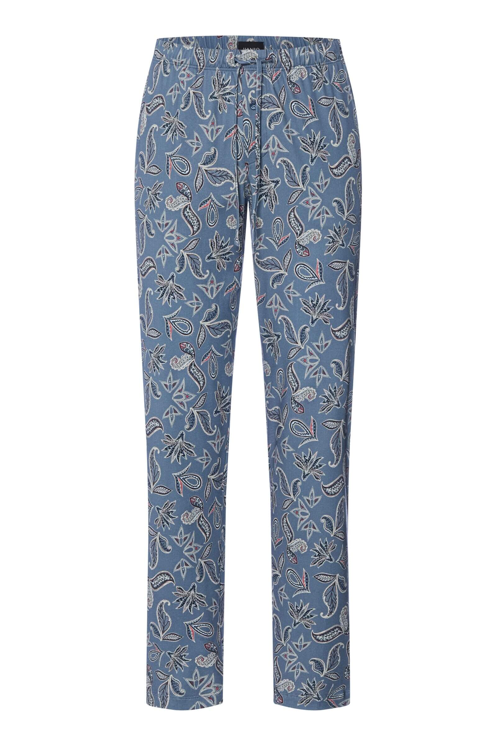 Пижамные брюки из 100% хлопка. Цвет Синий (073102)