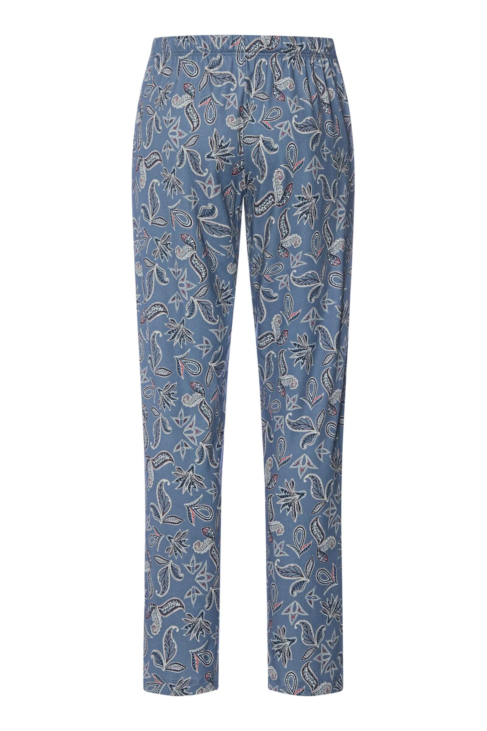 Пижамные брюки из 100% хлопка. Цвет Синий (073102)