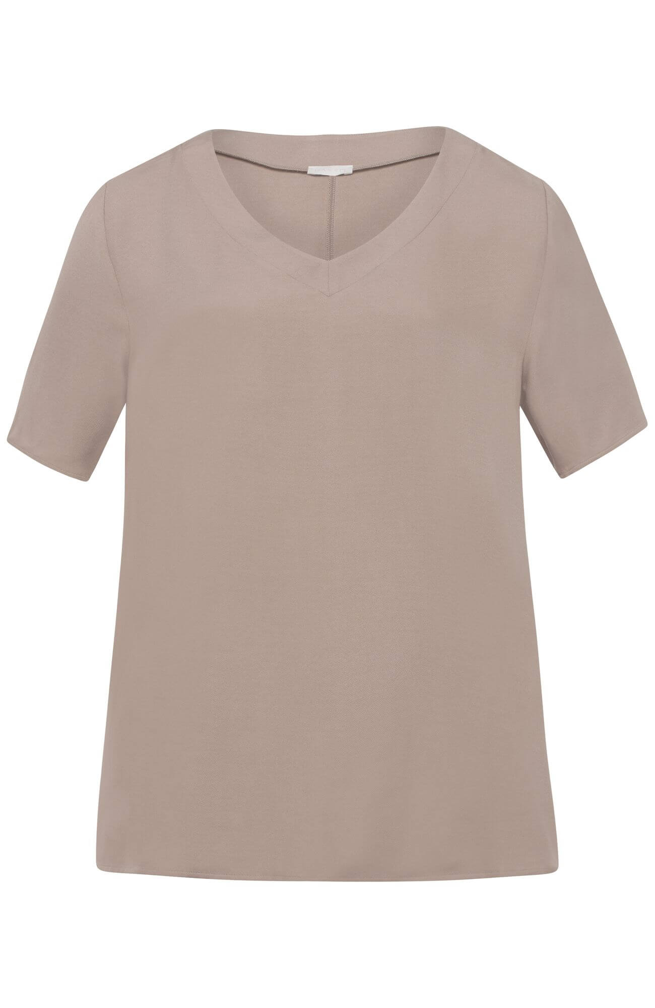 Футболка с V-образным вырезом. Цвет Серый (071859)