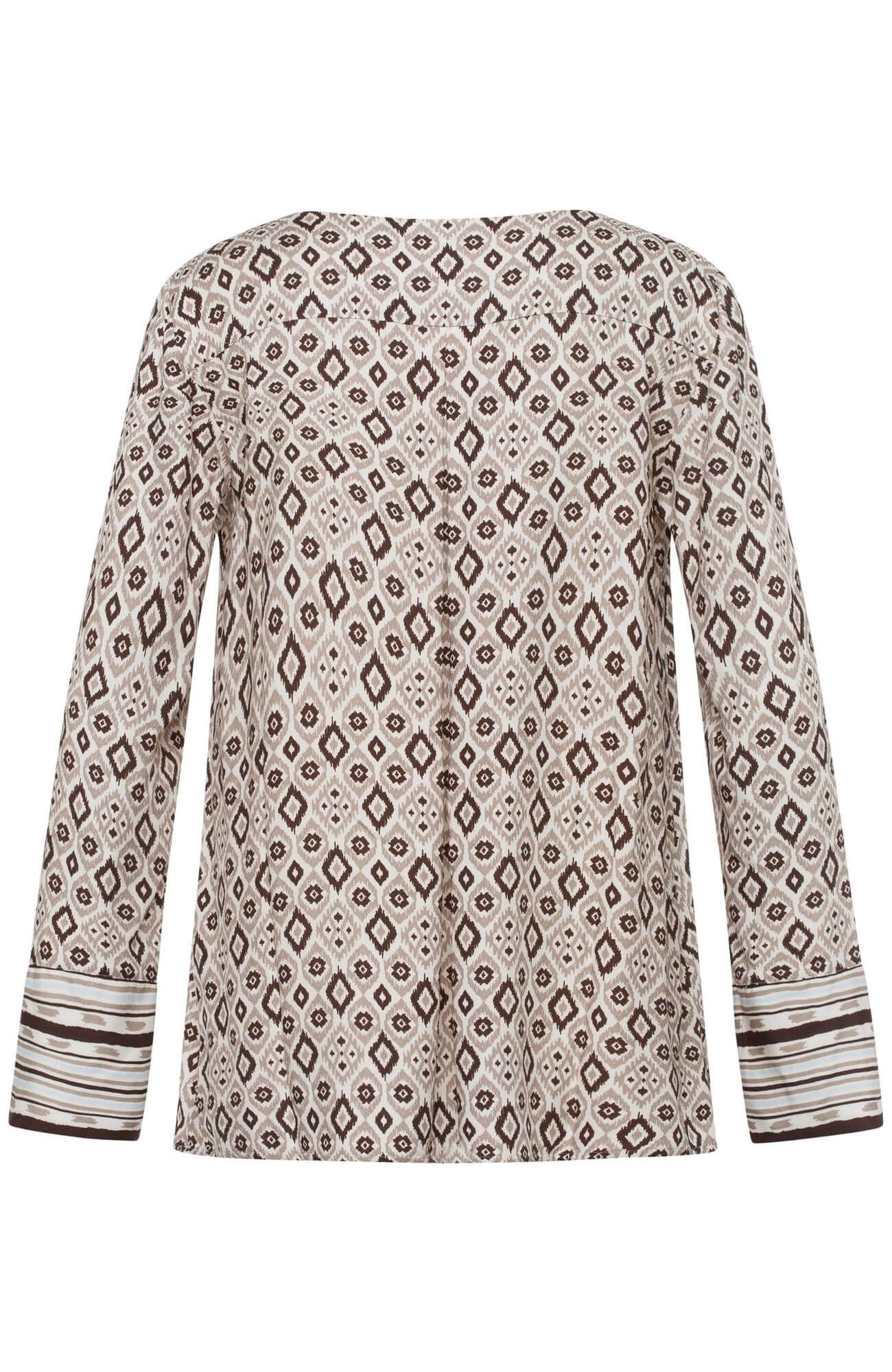 Блузка с длинным рукавом. Цвет Мультиколор (072914)