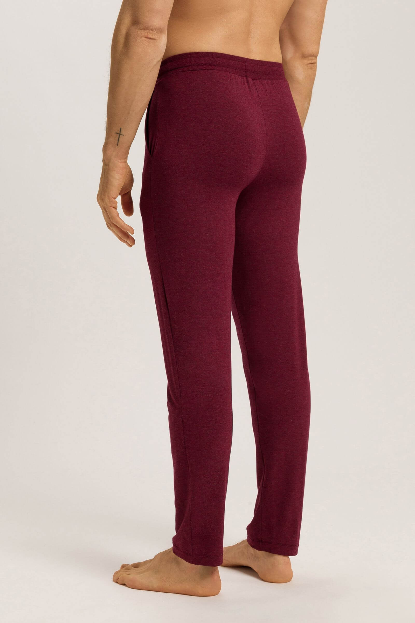 Длинные брюки из вискозы. Цвет Бордовый (073045)