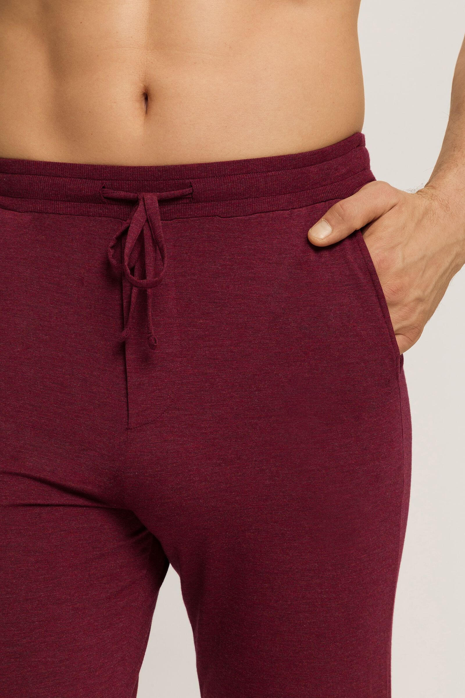 Длинные брюки из вискозы. Цвет Бордовый (073045)