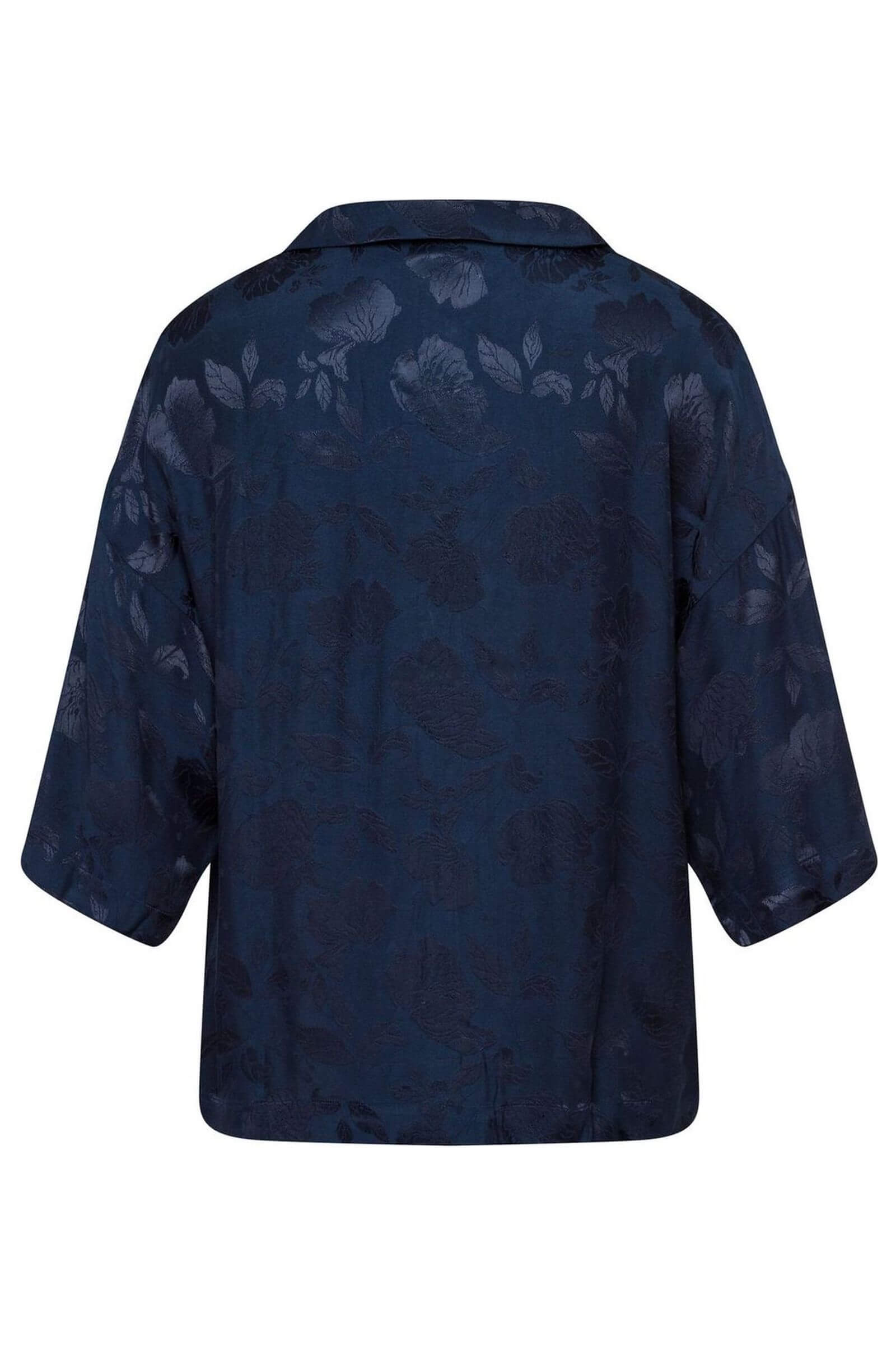 Рубашка с рукавом 3/4. Цвет Синий (072394)