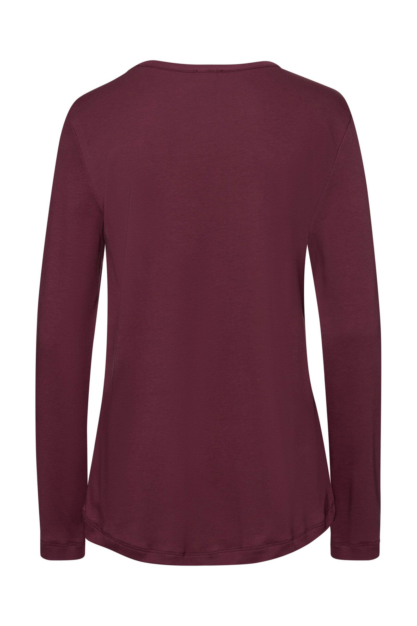 Пижамный лонгслив из хлопка. Цвет Бордовый (072483)