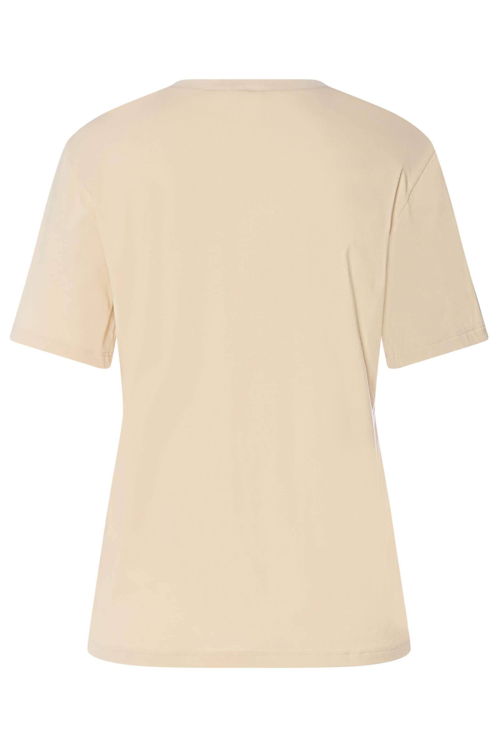 Футболка с круглым вырезом. Цвет Бежевый (072671)