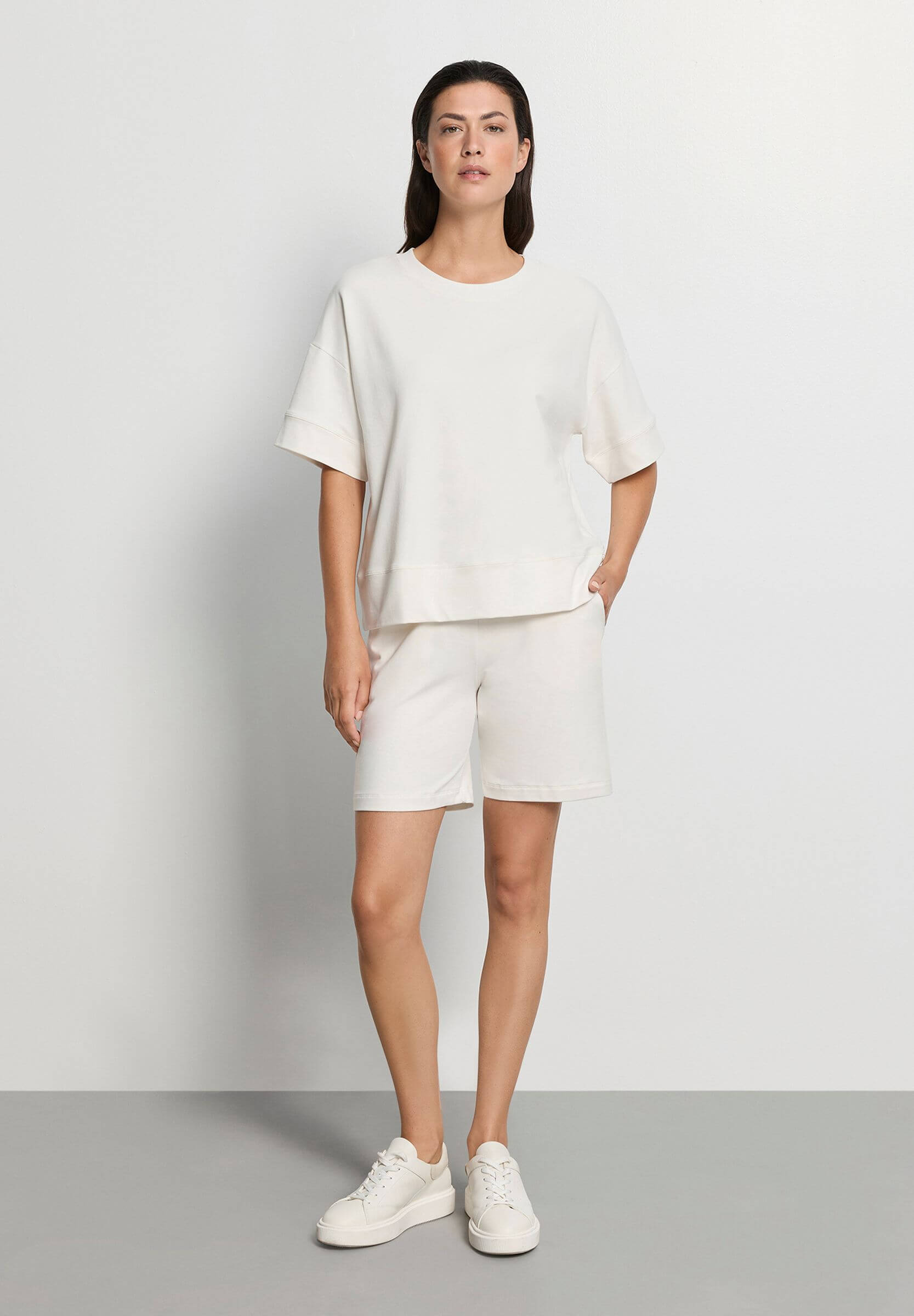 Футболка из органического хлопка. Цвет Кремовый (072123)