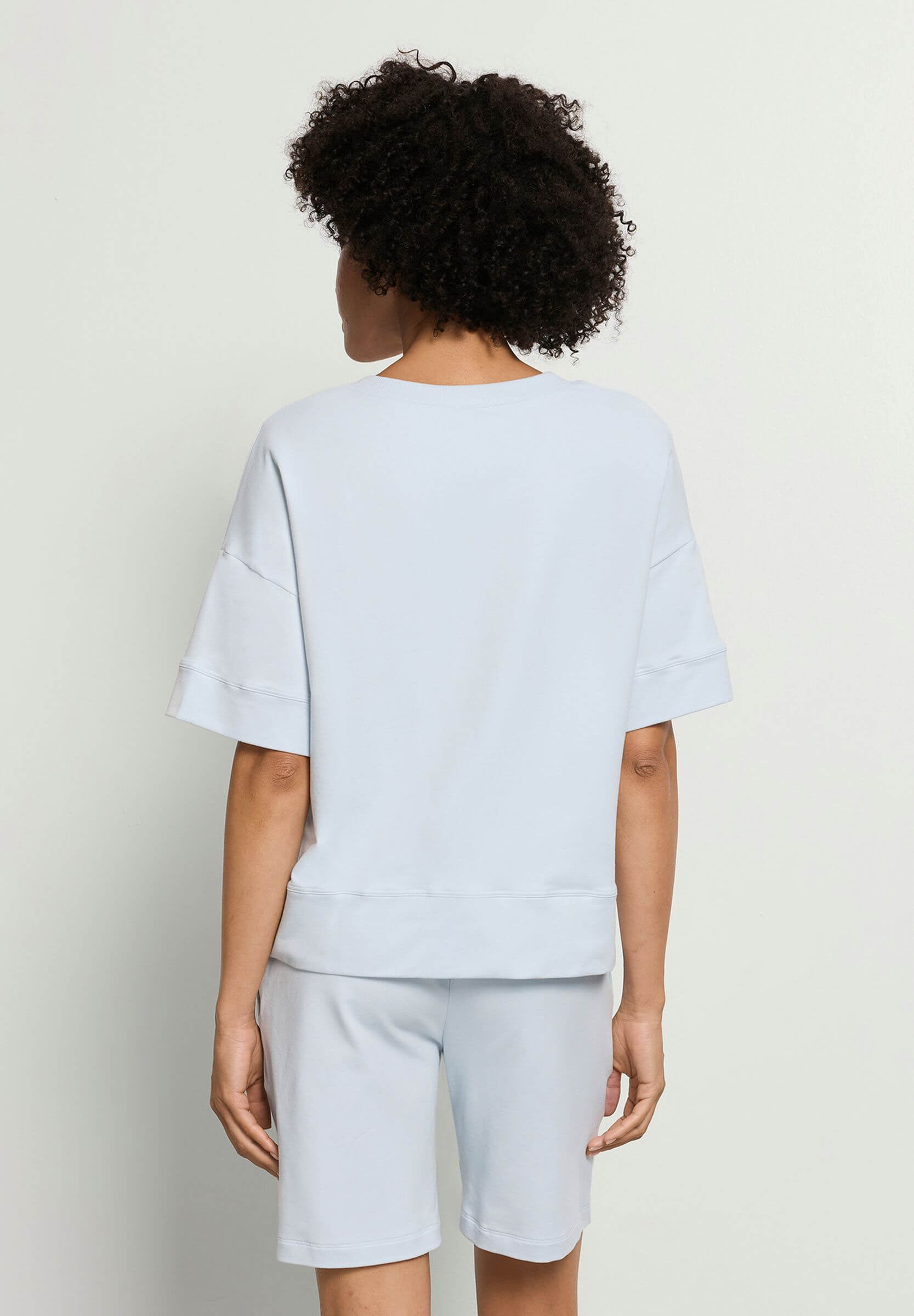 Футболка из органического хлопка. Цвет Голубой (072244)