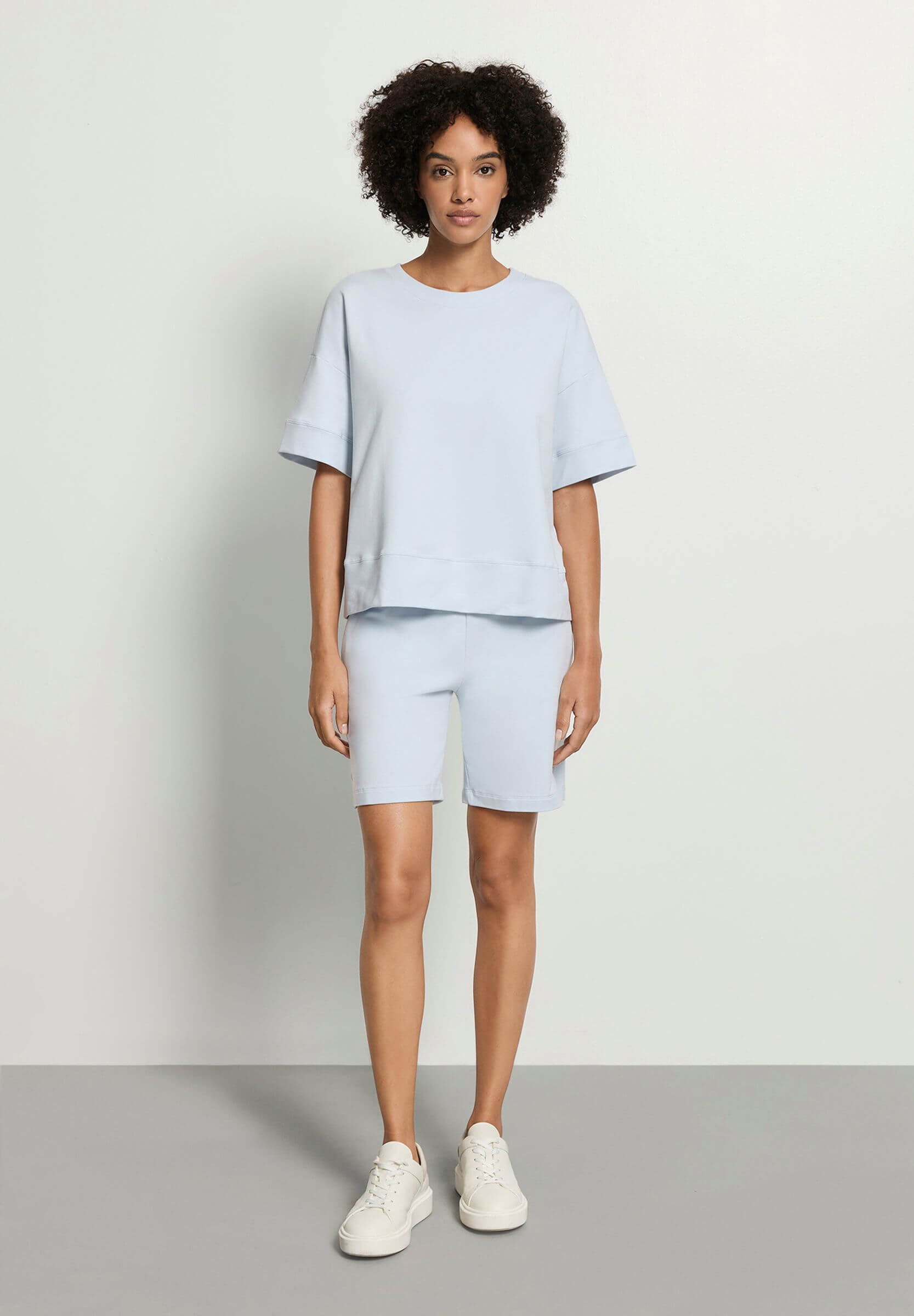 Футболка из органического хлопка. Цвет Голубой (072244)