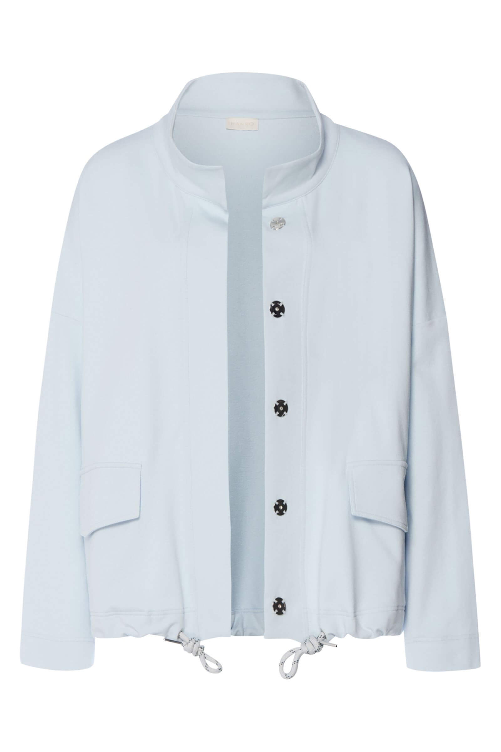 Жакет из органического хлопка на кулиске. Цвет Голубой (072244)