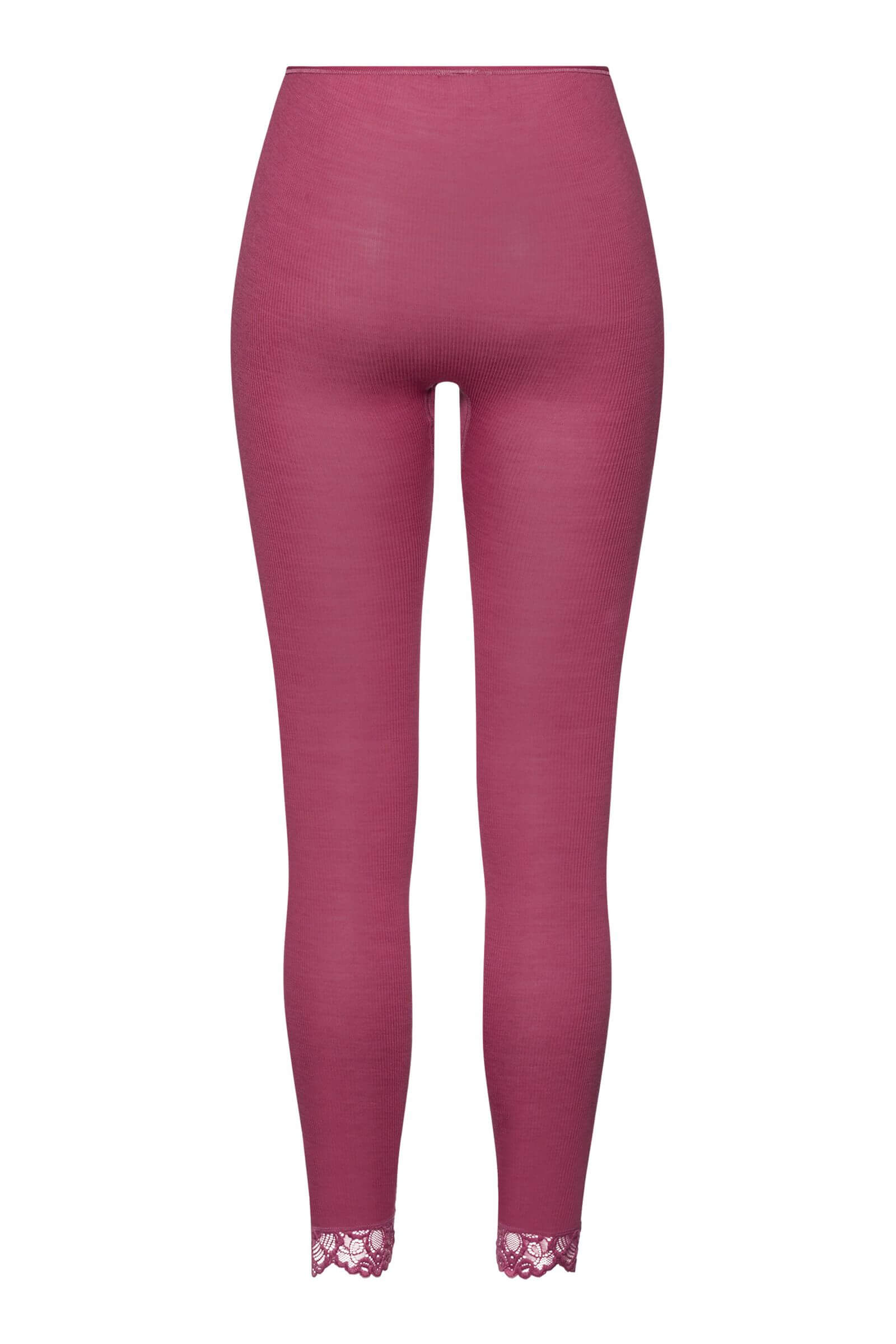 Термолегинсы из тонкой шерсти мериноса и шелка. Цвет Розовый (072414)