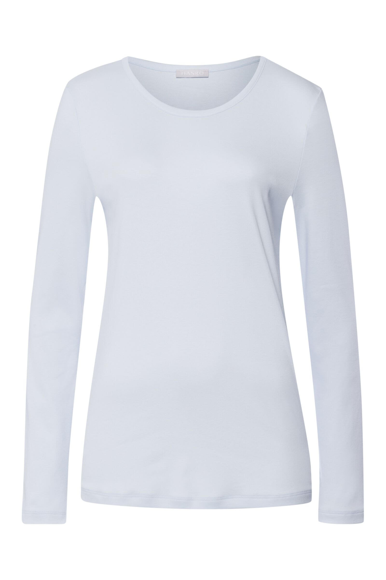 Пижамный лонгслив из хлопка. Цвет Голубой (072512)