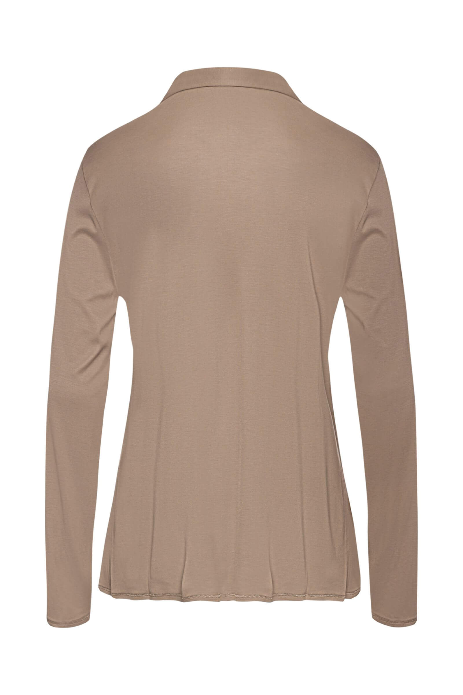 Пижамная рубашка с отложным воротником. Цвет Бежевый (072847)