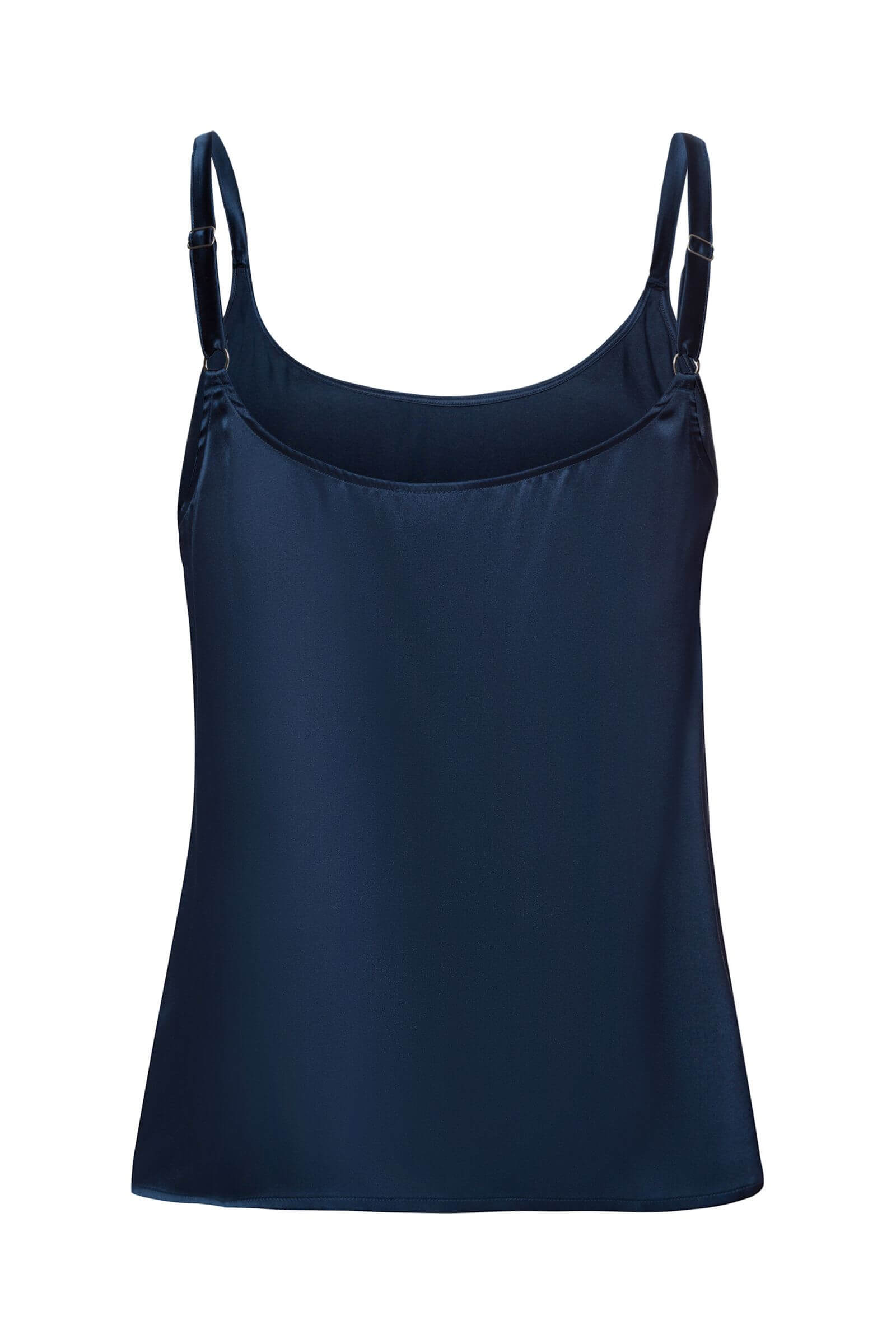 Пижамный топ на тонких бретелях. Цвет Синий (071652)