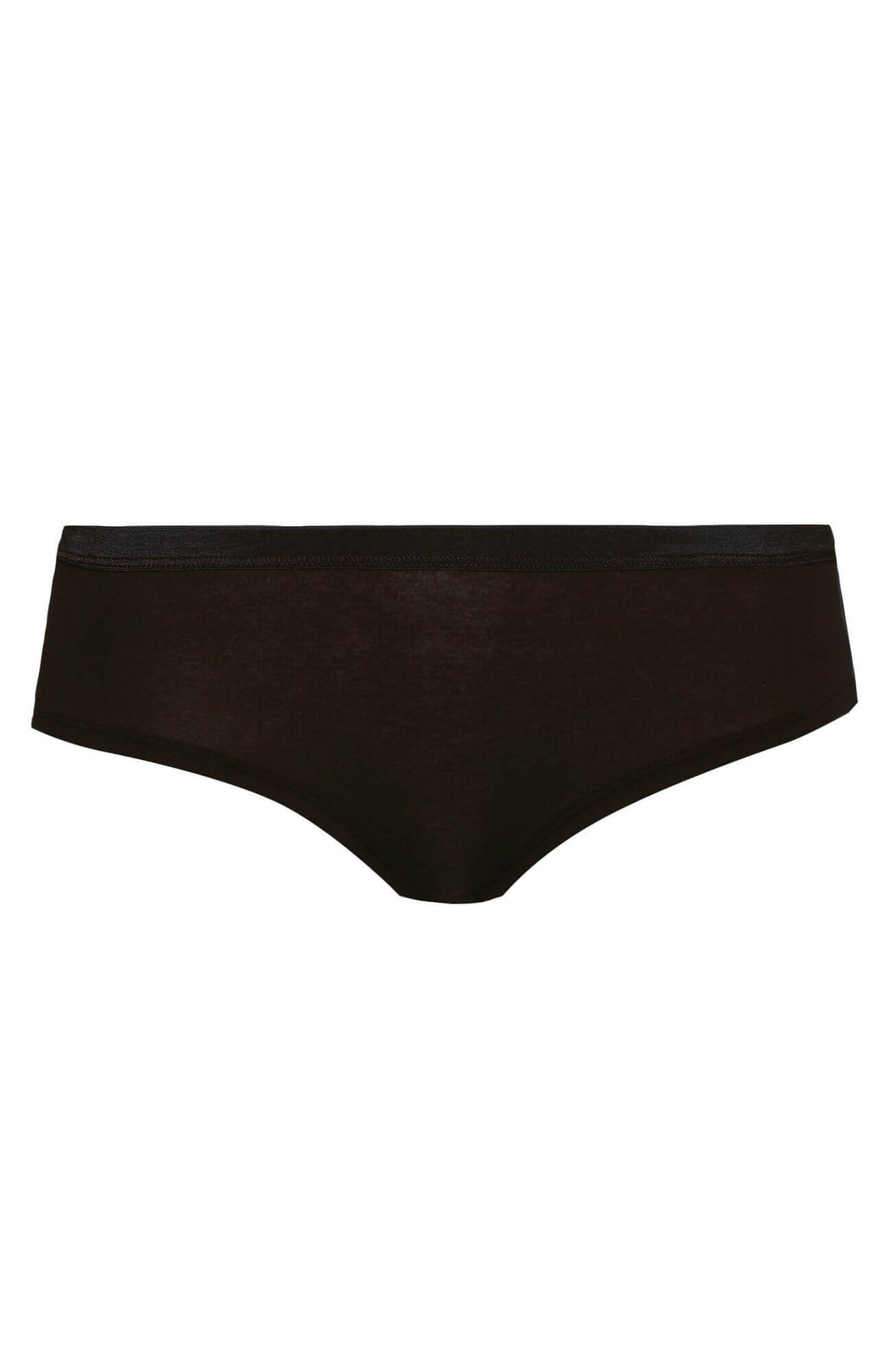 Трусы хипстеры из хлопка пима. Цвет Черный (070019)