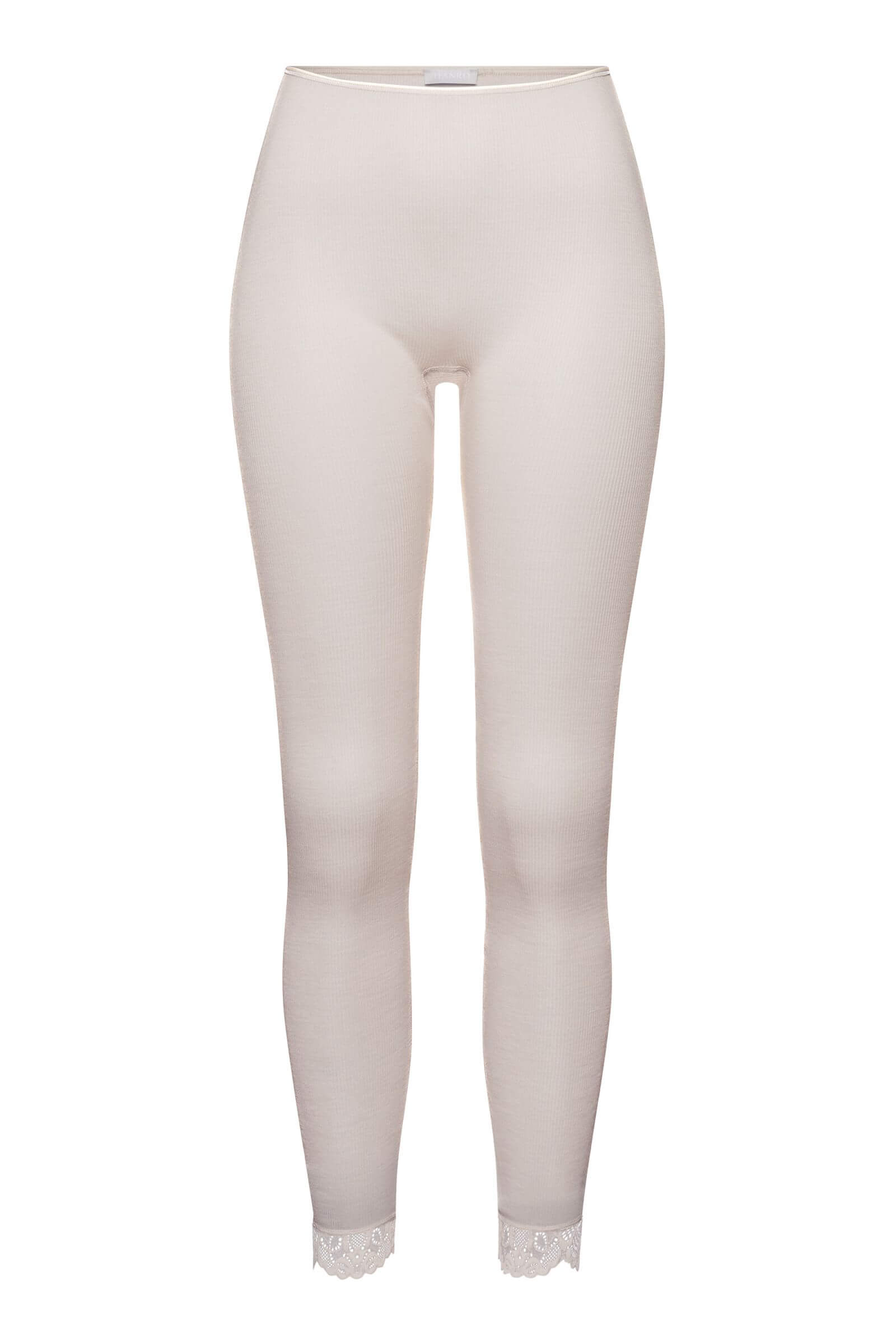 Термолегинсы из тонкой шерсти мериноса и шелка. Цвет Пудровый (072801)