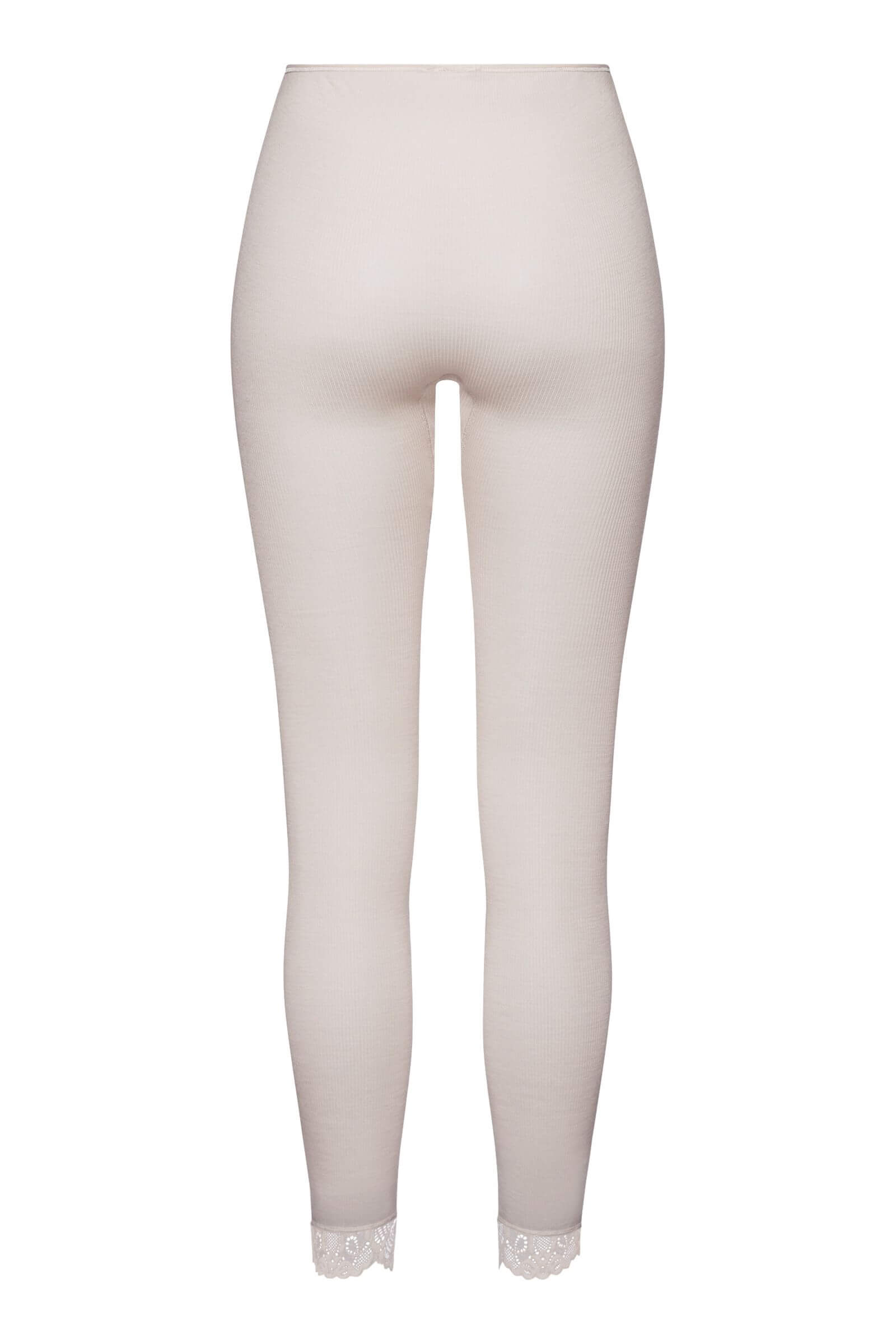 Термолегинсы из тонкой шерсти мериноса и шелка. Цвет Пудровый (072801)