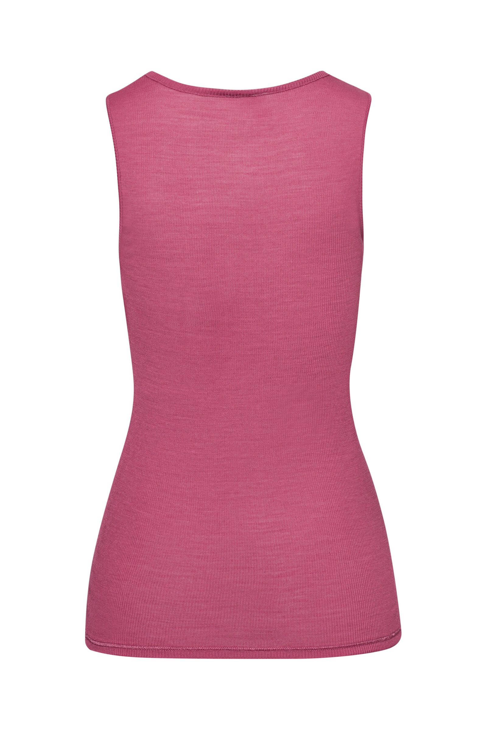 Термомайка из тонкой шерсти мериноса и шелка с кружевом. Цвет Розовый (072414)