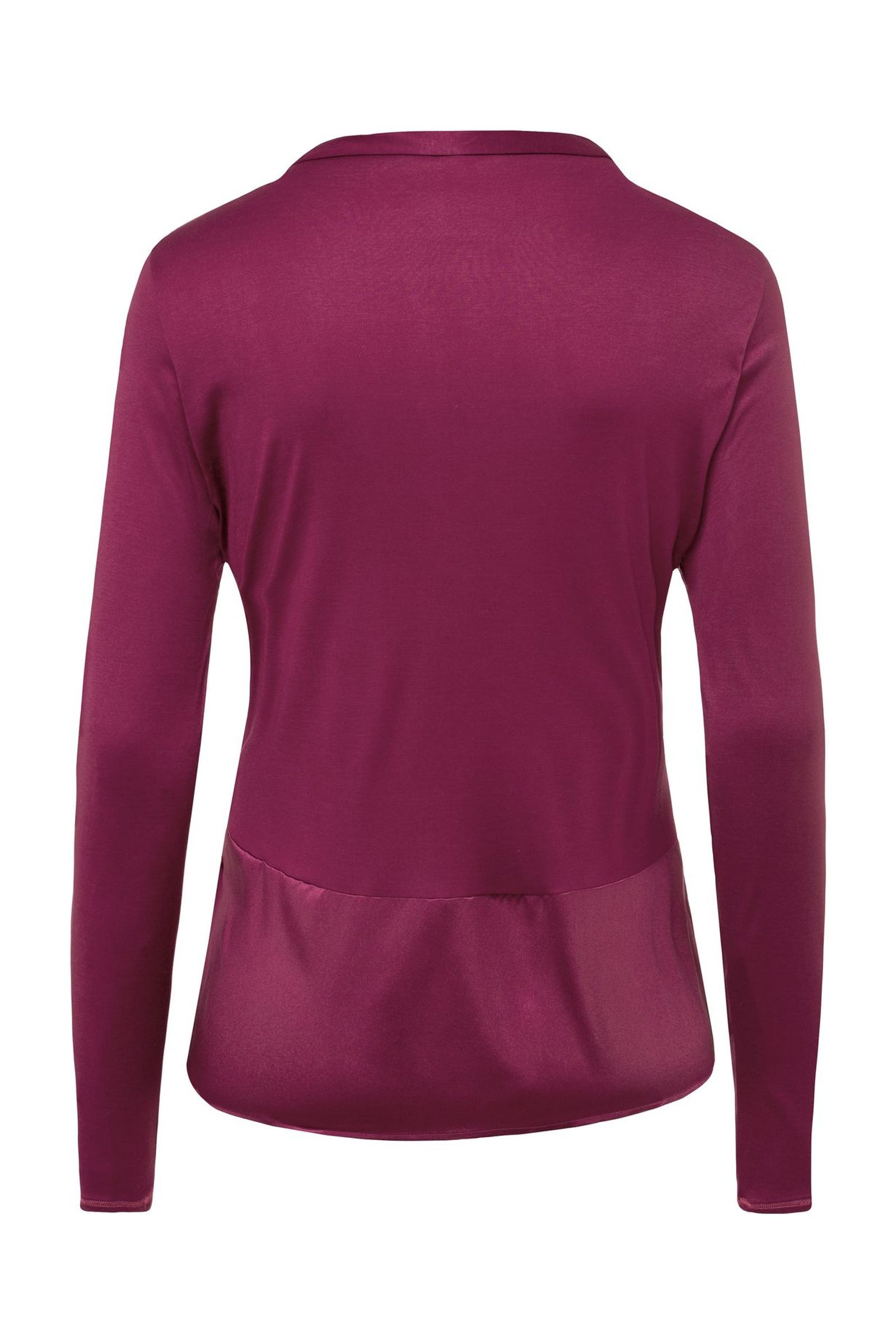 Пижамная рубашка из микромодала и шелка. Цвет Фиолетовый (071428)