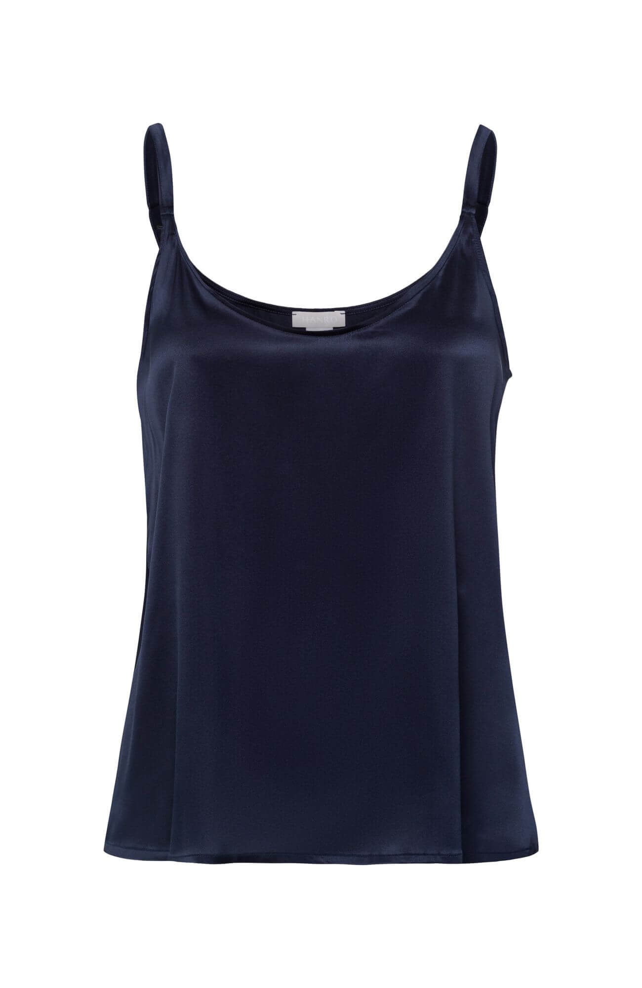 Пижамный топ на тонких бретелях. Цвет Синий (071610)