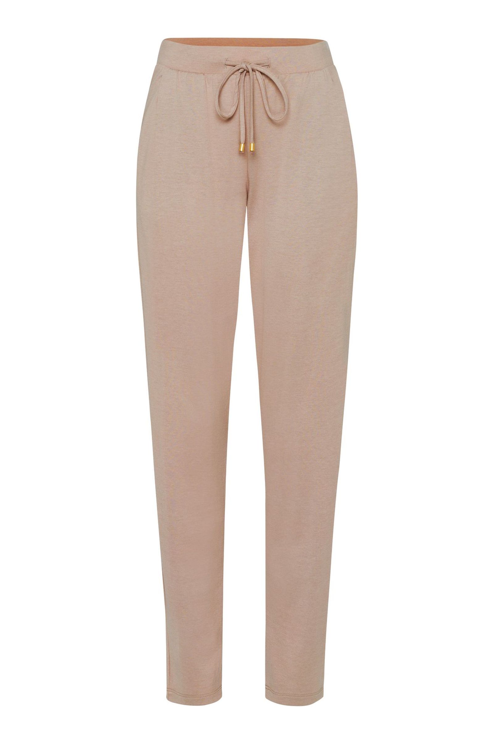 Пижамные брюки с боковыми карманами. Цвет Коричневый (072819)