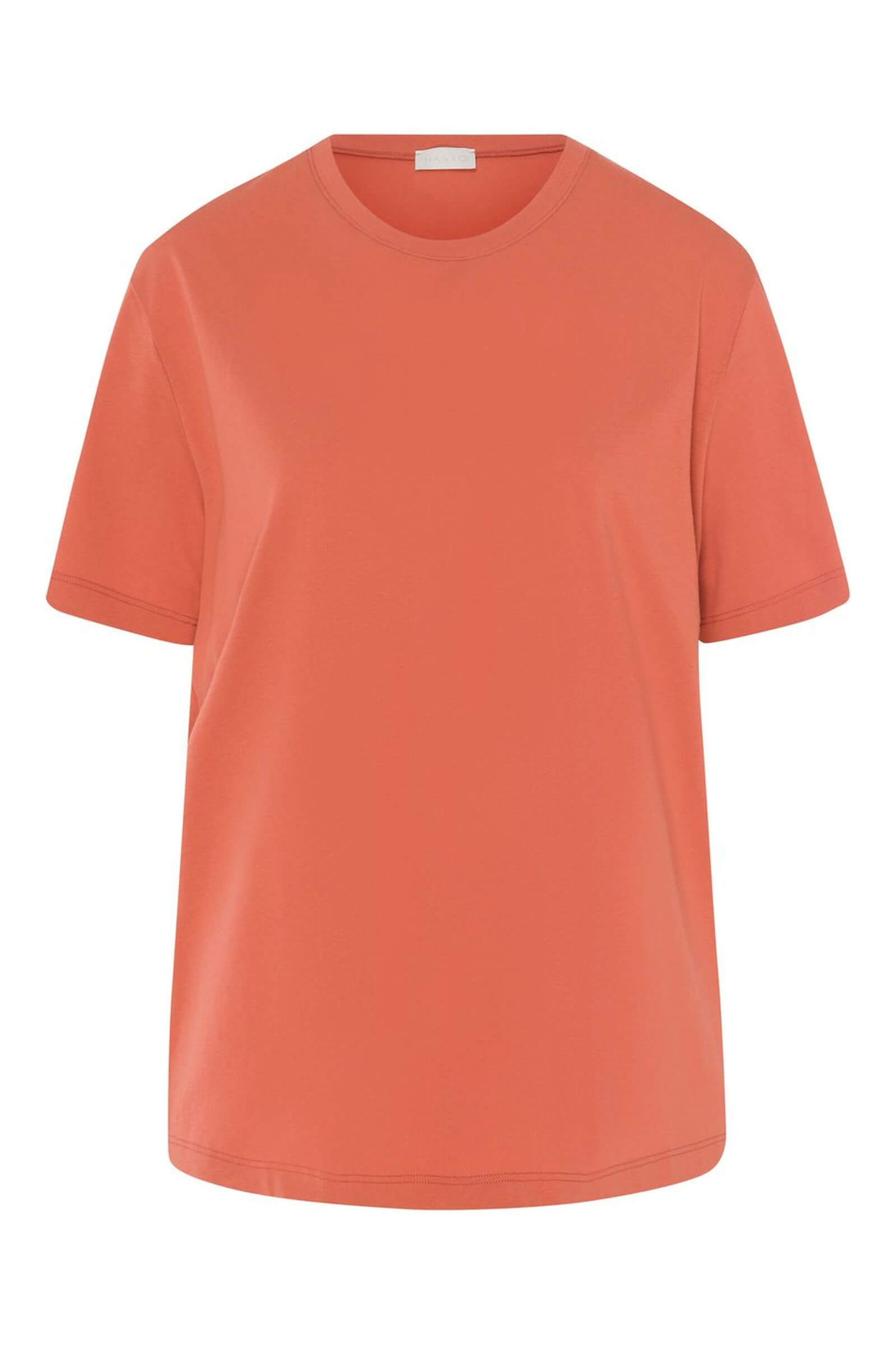 Футболка с круглым вырезом. Цвет Персиковый (072294)