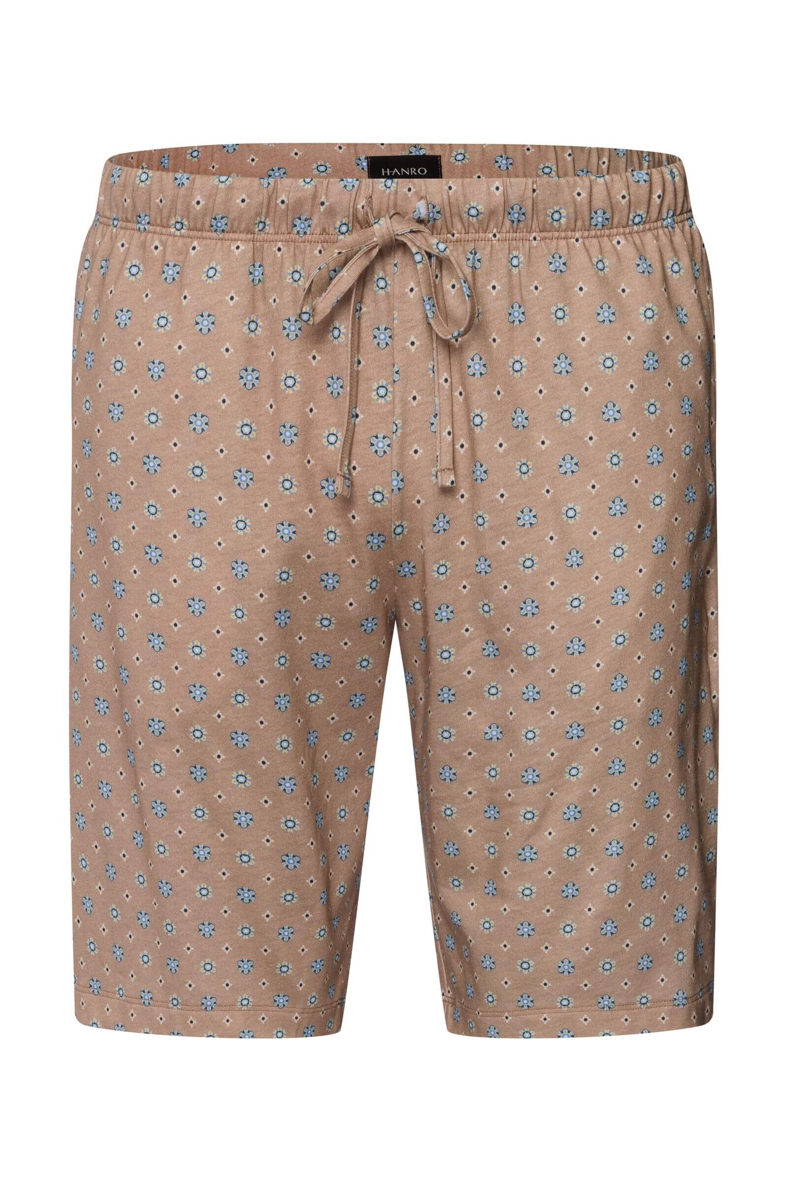 Шорты с акварельным принтом. Цвет Бежевый (073002)