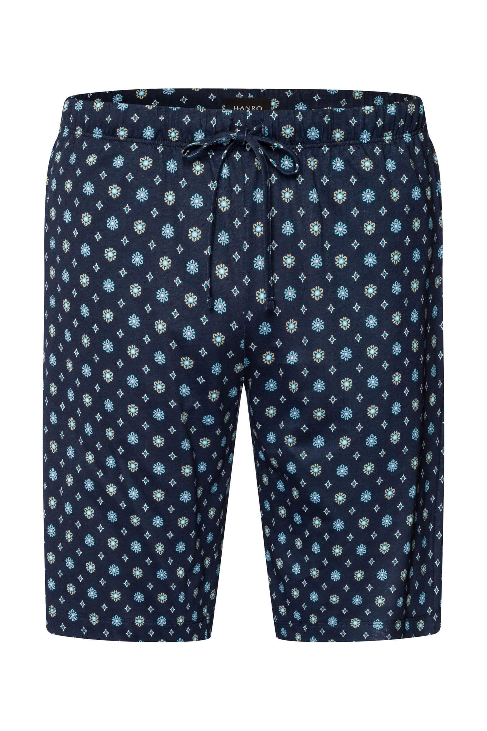 Шорты с акварельным принтом. Цвет Синий (073003)